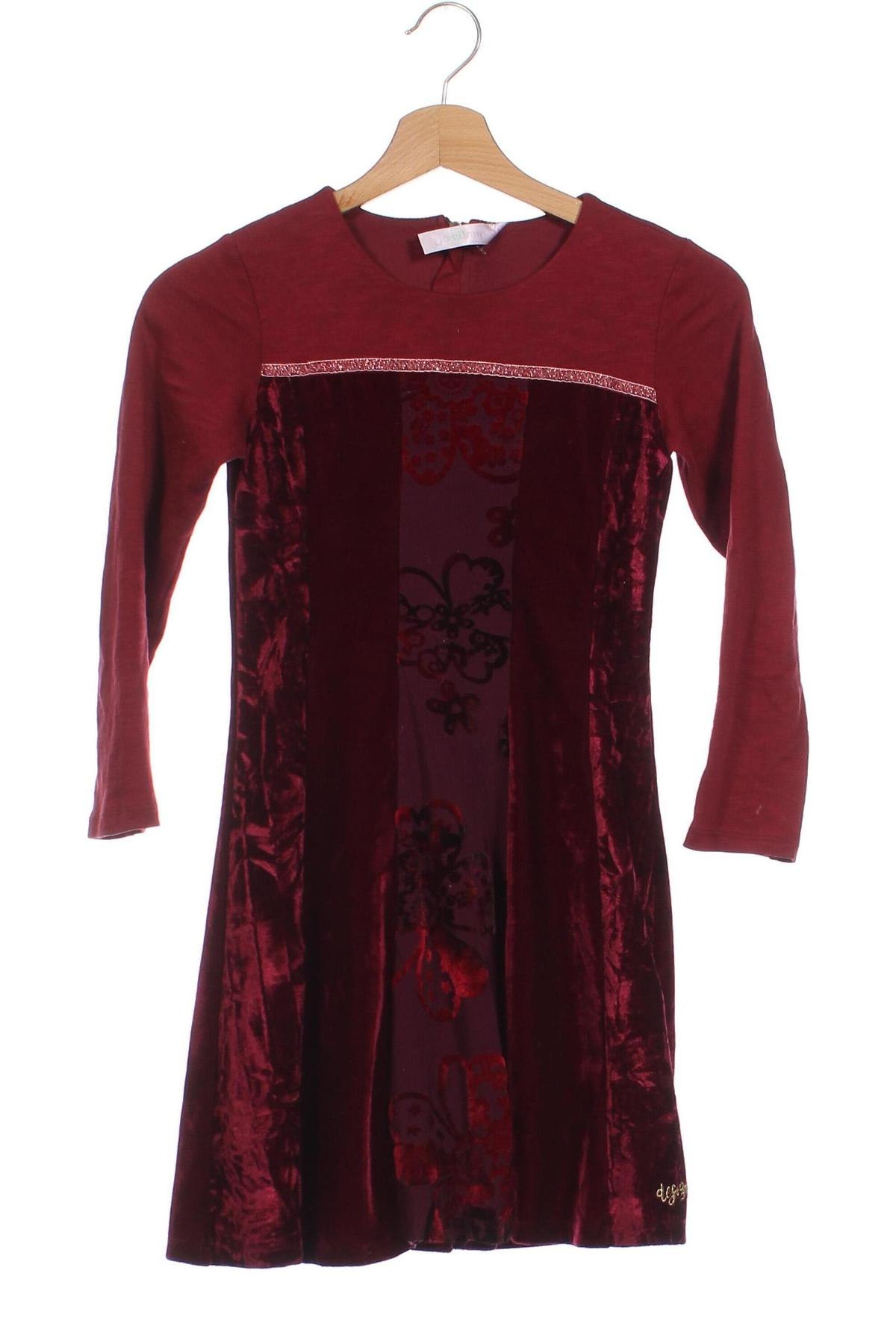 Rochie pentru copii Desigual, Mărime 8-9y/ 134-140 cm, Culoare Roșu, Preț 139,00 Lei