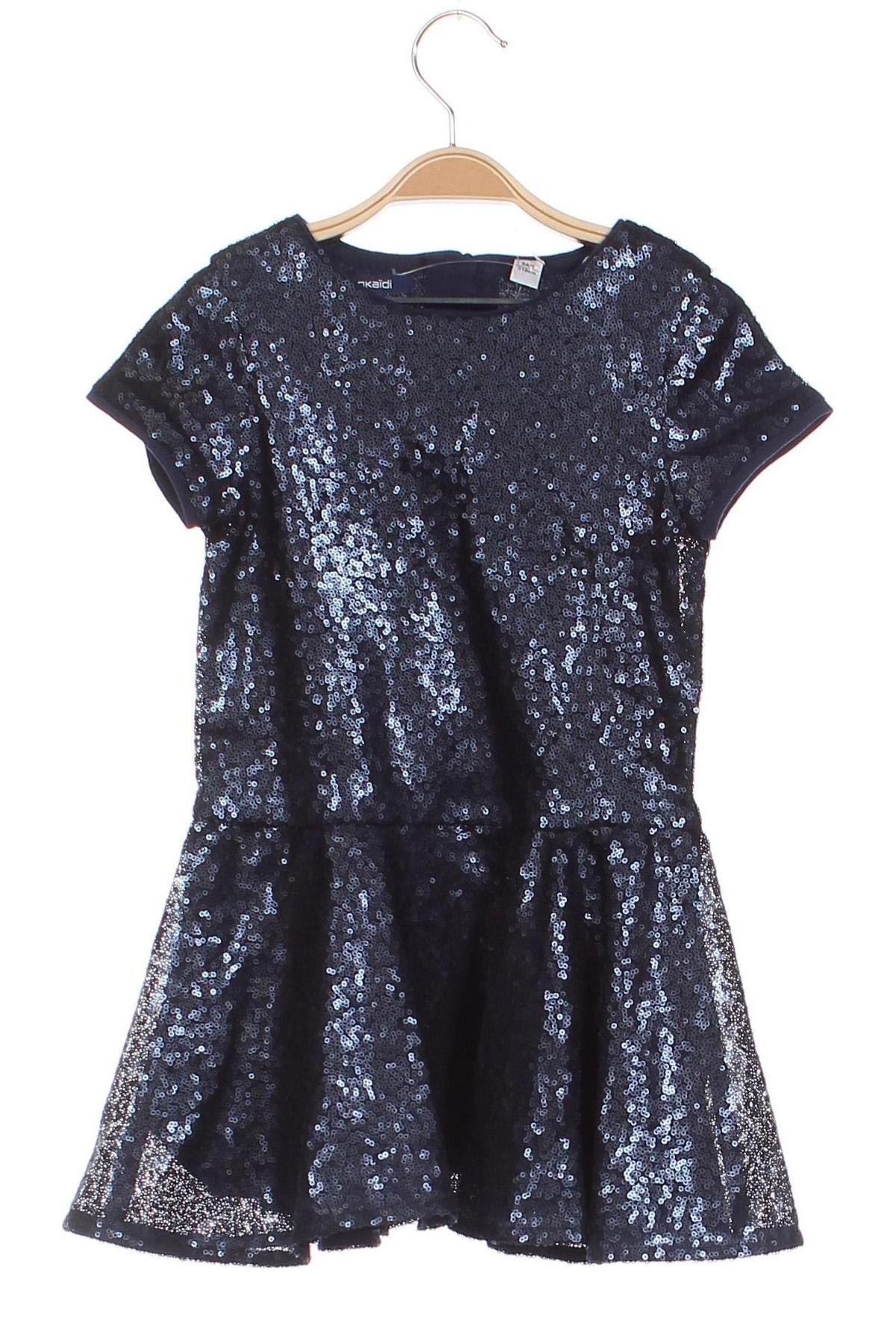 Παιδικό φόρεμα Okaidi, Μέγεθος 4-5y/ 110-116 εκ., Χρώμα Γκρί, Τιμή 22,76 €