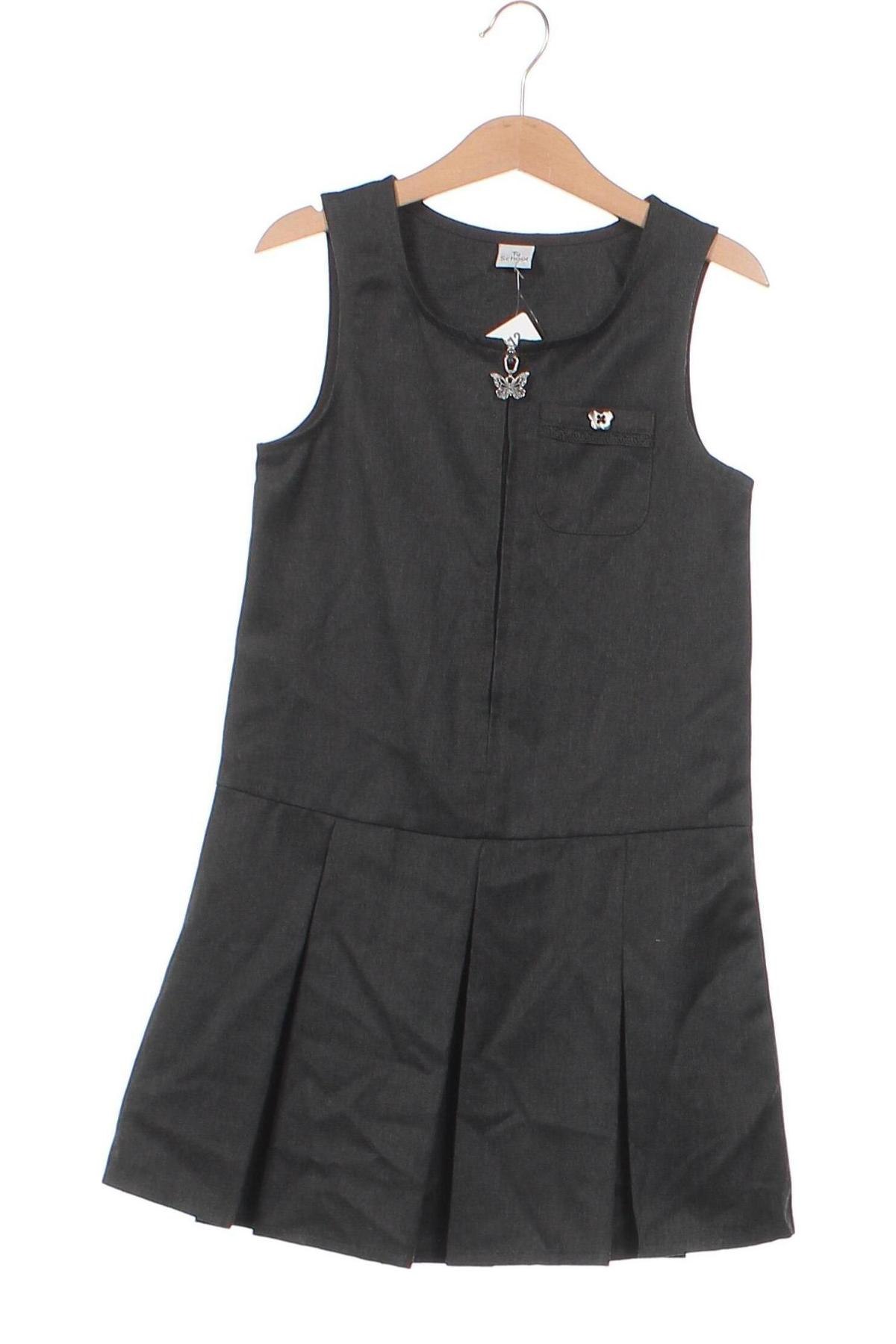 Παιδικό φόρεμα Tu, Μέγεθος 5-6y/ 116-122 εκ., Χρώμα Γκρί, Τιμή 8,62 €