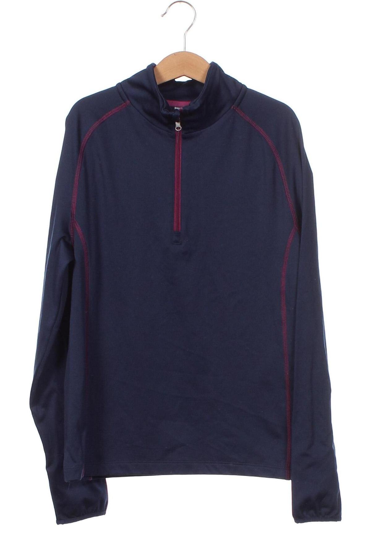 Детска спортна блуза Crane, Размер 10-11y/ 146-152 см, Цвят Син, Цена 3,90 лв.