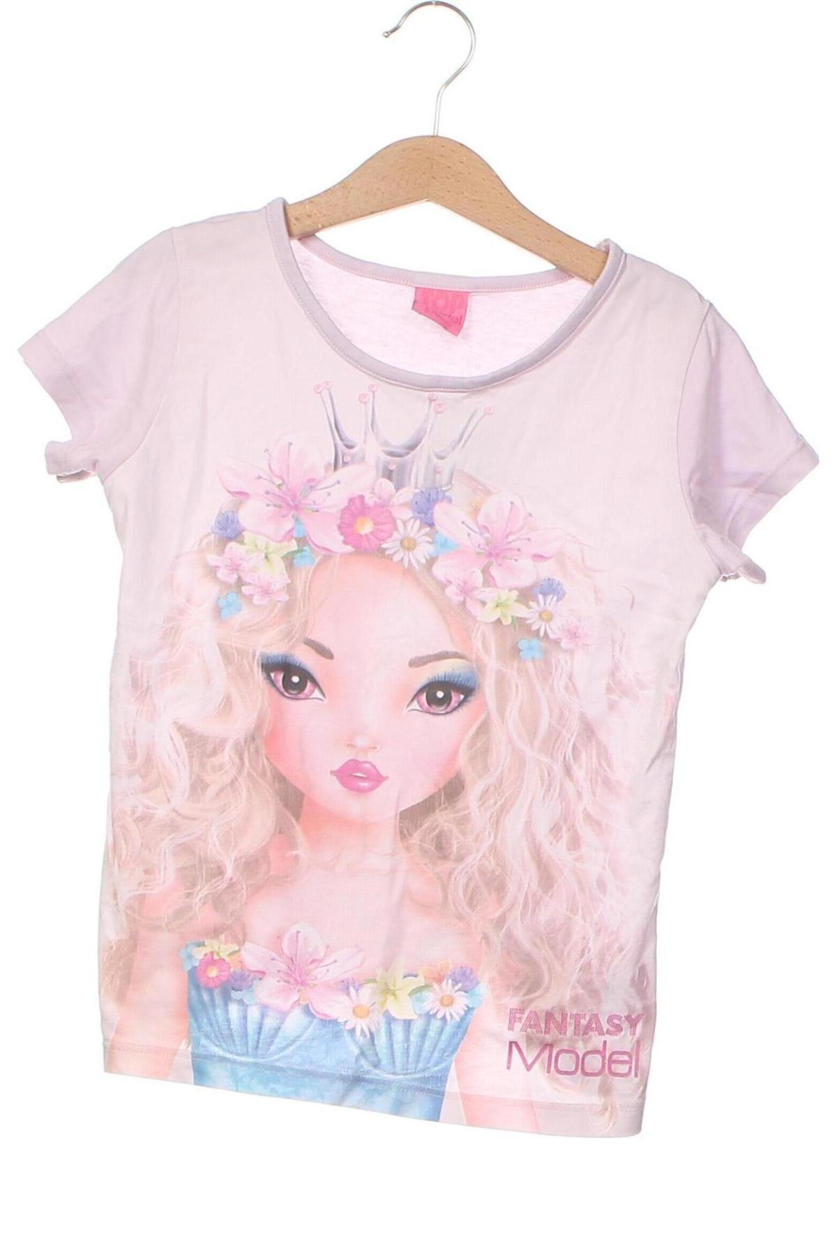 Παιδικό μπλουζάκι, Μέγεθος 7-8y/ 128-134 εκ., Χρώμα Ρόζ , Τιμή 11,25 €