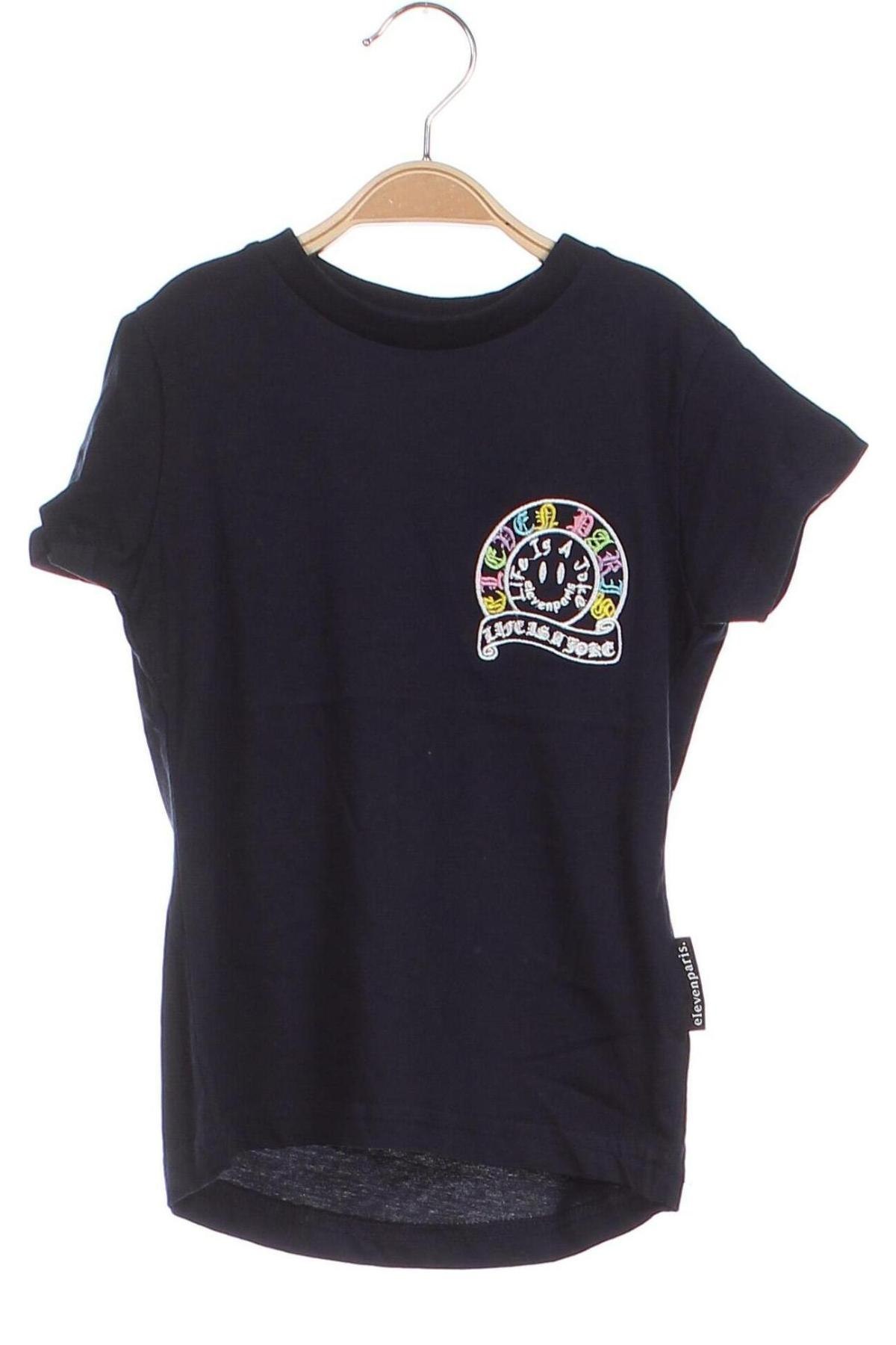 Παιδικό μπλουζάκι Eleven Paris, Μέγεθος 7-8y/ 128-134 εκ., Χρώμα Μπλέ, Τιμή 30,41 €