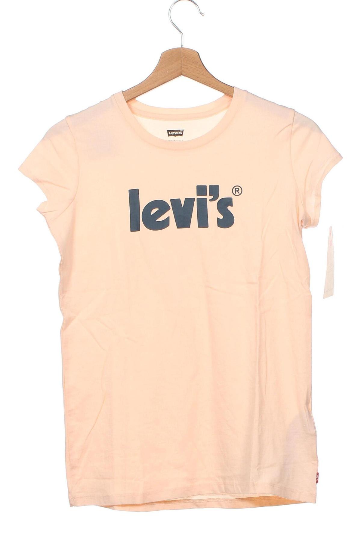 Dziecięcy T-shirt Levi's, Rozmiar 12-13y/ 158-164 cm, Kolor Różowy, Cena 54,38 zł