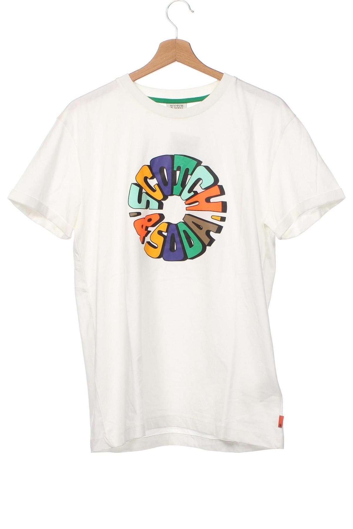 Παιδικό μπλουζάκι Scotch & Soda, Μέγεθος 15-18y/ 170-176 εκ., Χρώμα Λευκό, Τιμή 35,57 €