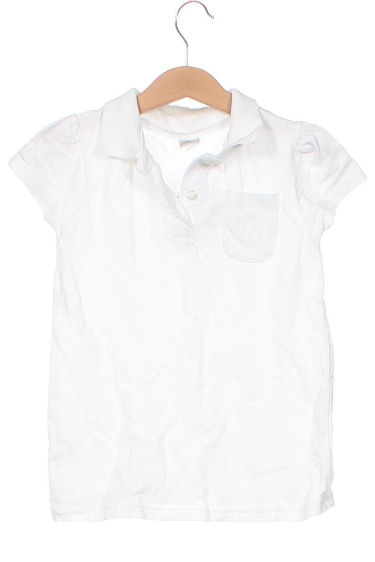 Kinder T-Shirt Tu, Größe 6-7y/ 122-128 cm, Farbe Weiß, Preis 4,27 €