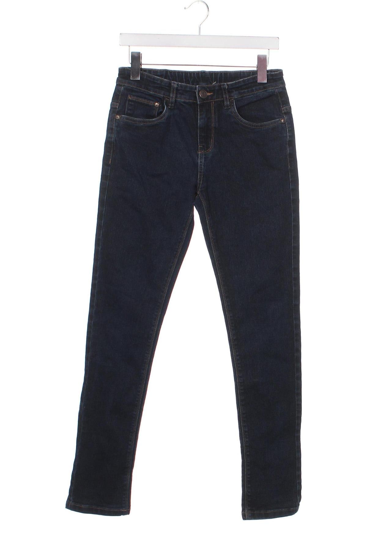 Dziecięce jeansy C&A, Rozmiar 14-15y/ 168-170 cm, Kolor Niebieski, Cena 26,77 zł