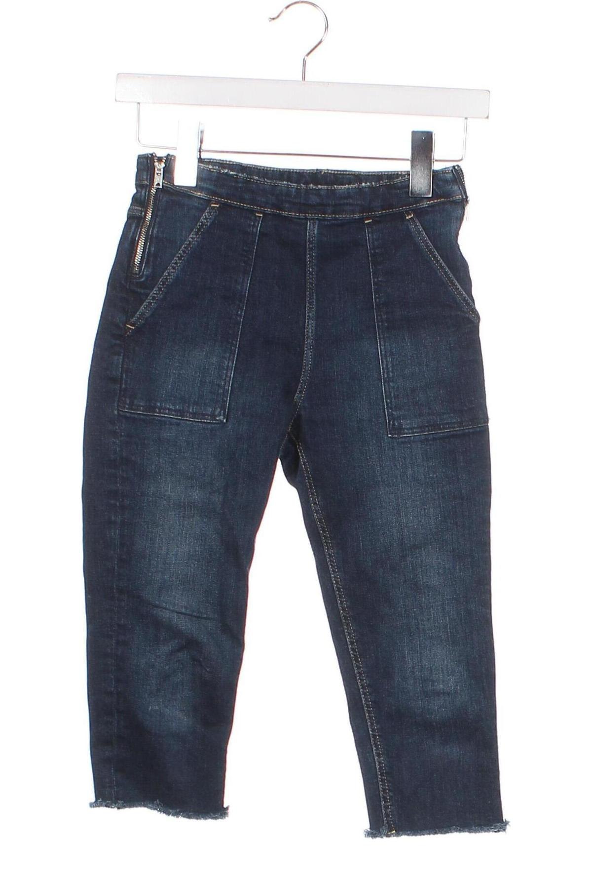 Dětské džíny  H&M, Velikost 9-10y/ 140-146 cm, Barva Modrá, Cena  138,00 Kč