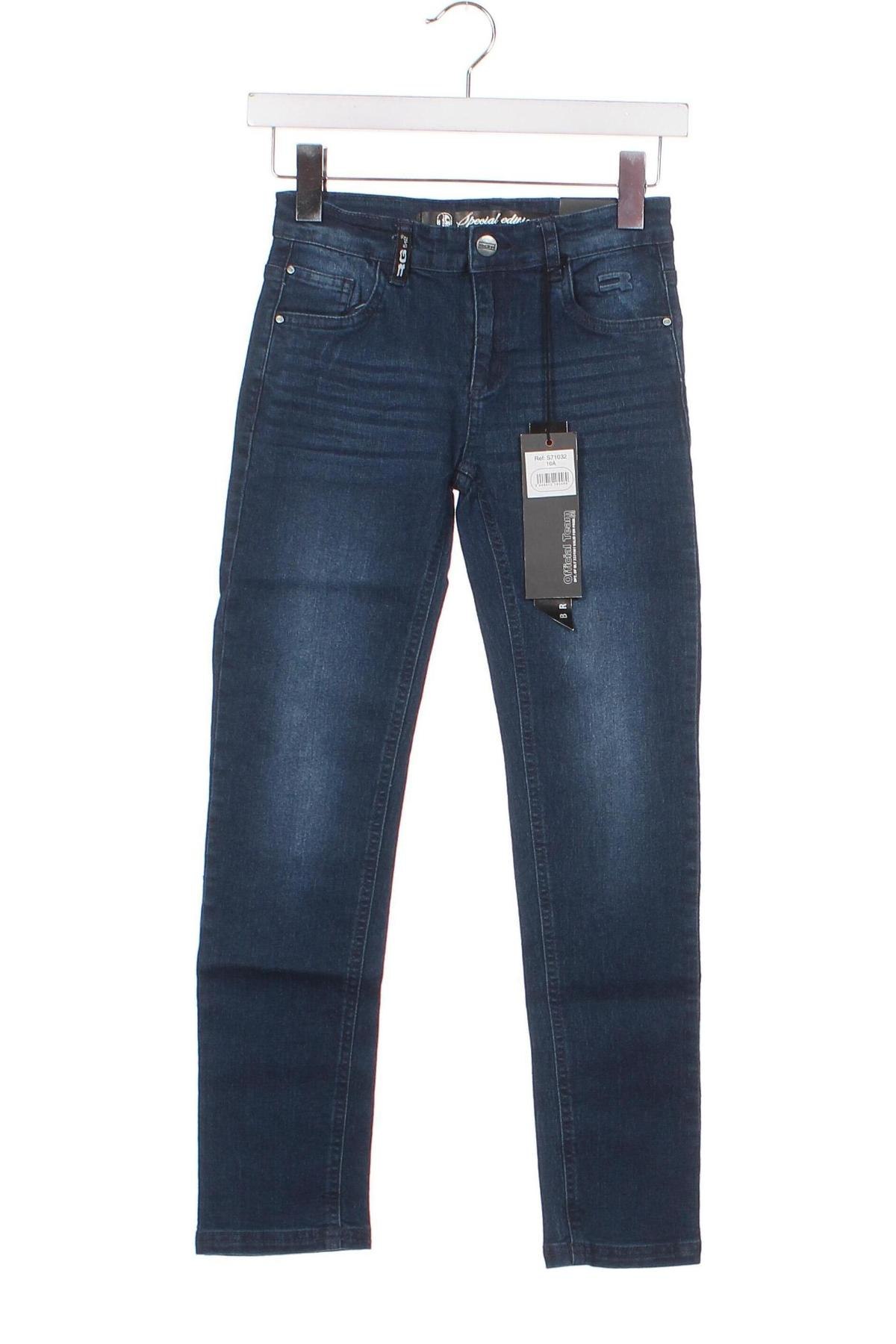 Dziecięce jeansy RG 512, Rozmiar 9-10y/ 140-146 cm, Kolor Niebieski, Cena 183,92 zł