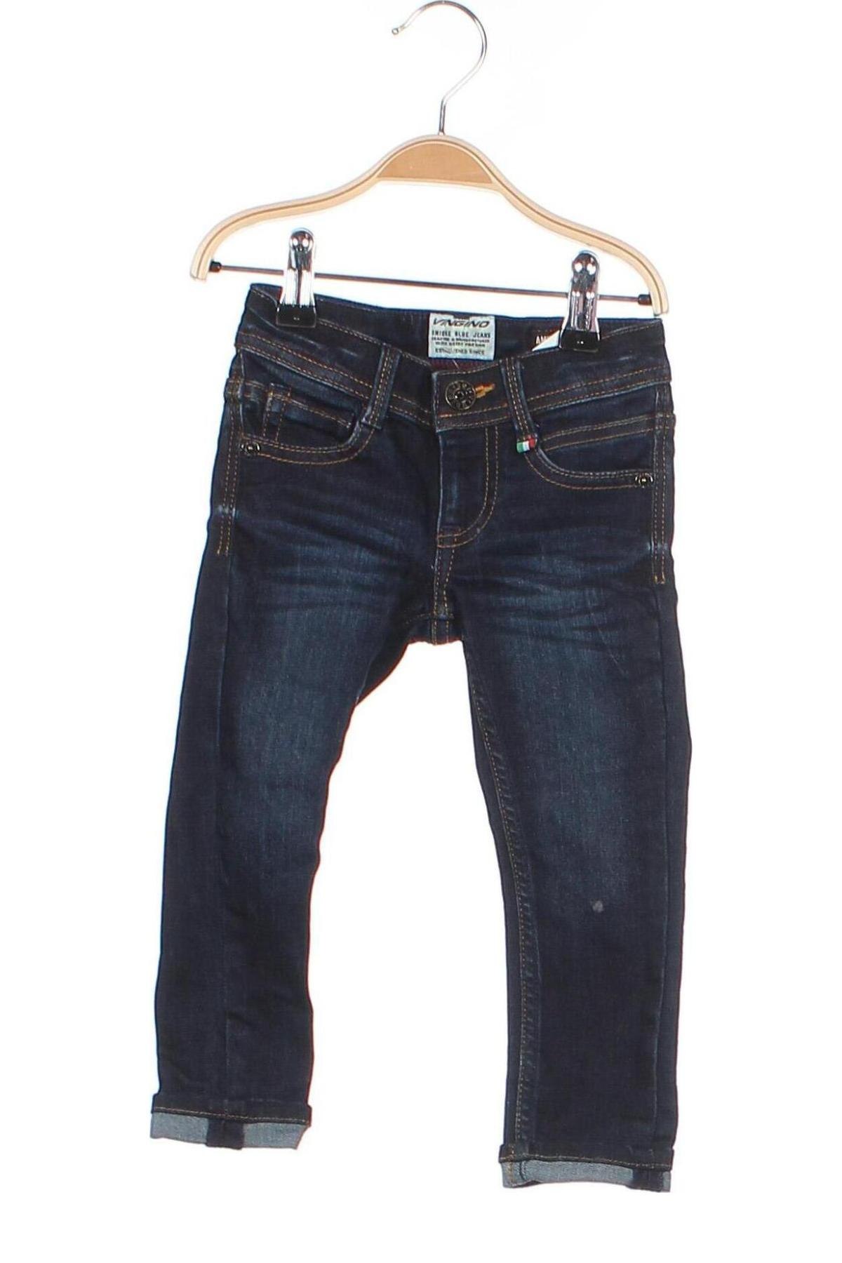 Dziecięce jeansy Vingino, Rozmiar 18-24m/ 86-98 cm, Kolor Niebieski, Cena 35,66 zł