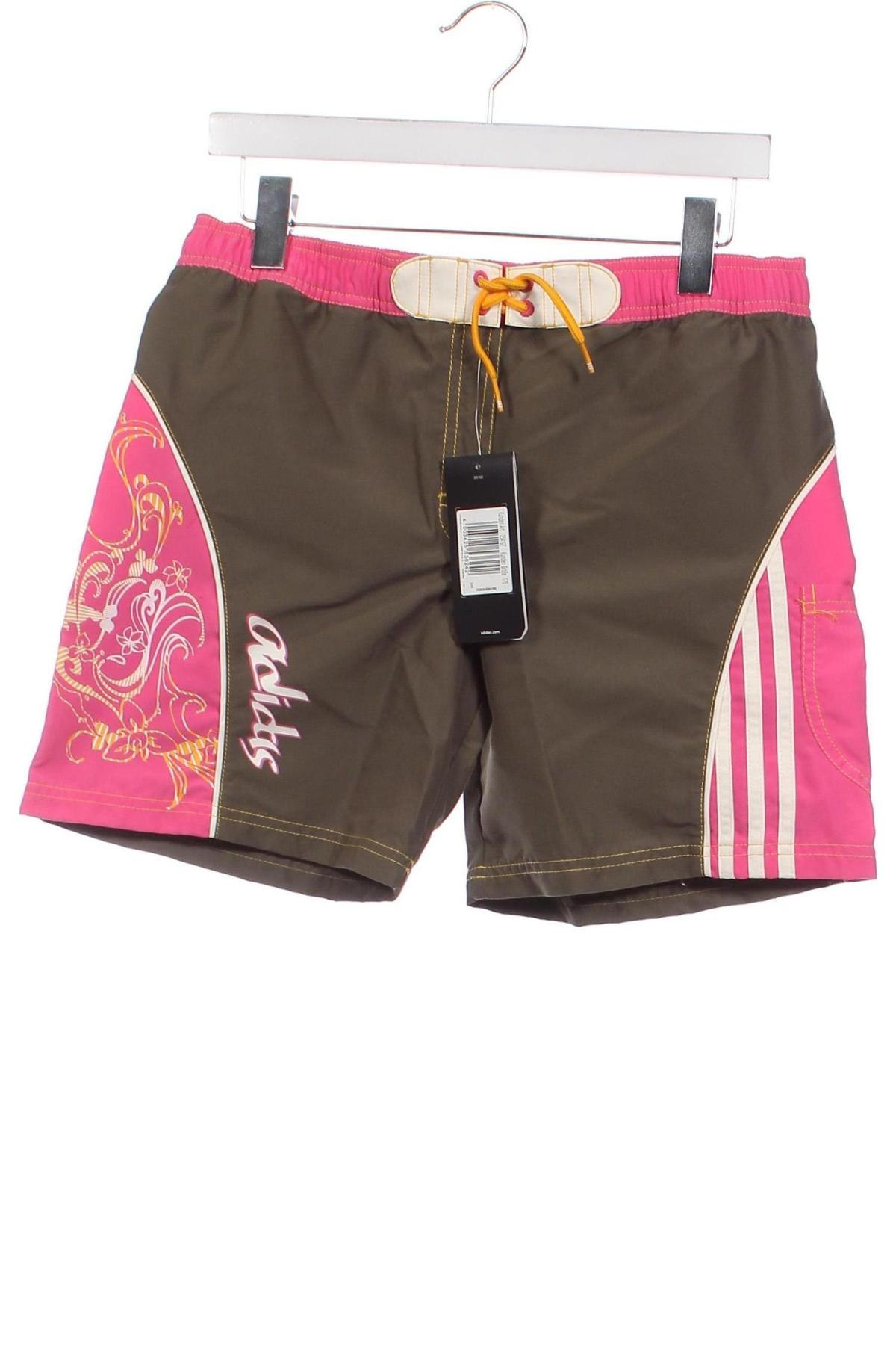 Παιδικό κοντό παντελόνι Adidas, Μέγεθος 15-18y/ 170-176 εκ., Χρώμα Πολύχρωμο, Τιμή 25,26 €
