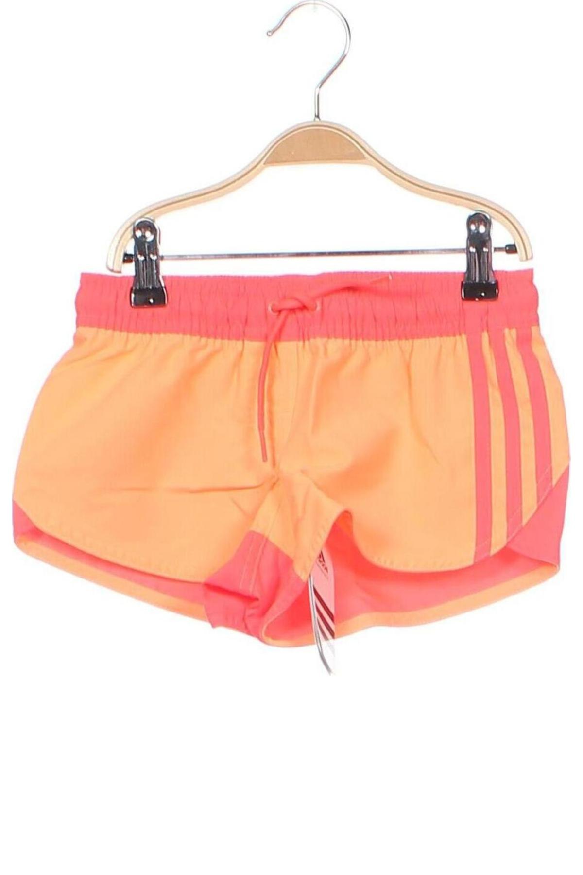 Dětské krátké kalhoty  Adidas, Velikost 7-8y/ 128-134 cm, Barva Růžová, Cena  462,00 Kč