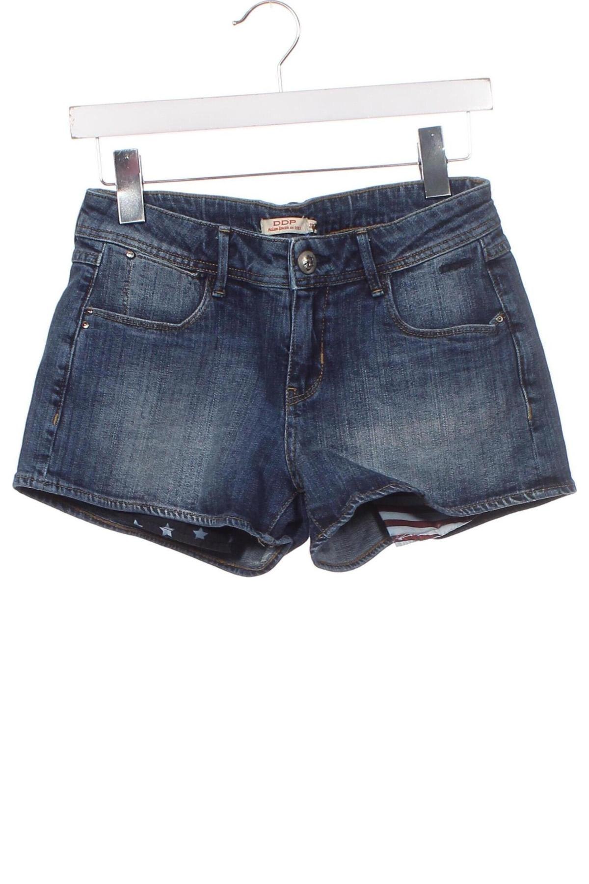 Παιδικό κοντό παντελόνι DDP, Μέγεθος 15-18y/ 170-176 εκ., Χρώμα Μπλέ, Τιμή 6,23 €