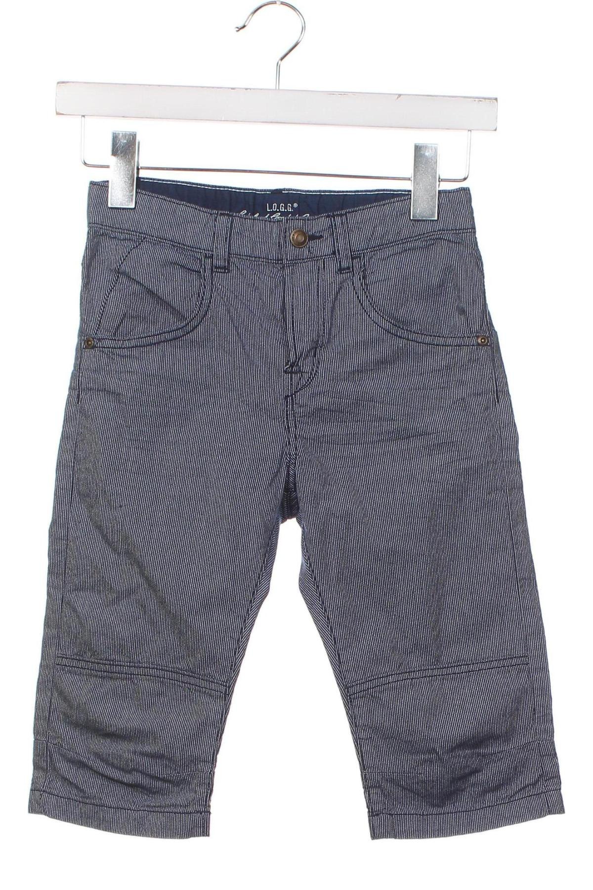 Kinder Shorts H&M L.O.G.G., Größe 7-8y/ 128-134 cm, Farbe Blau, Preis € 13,30