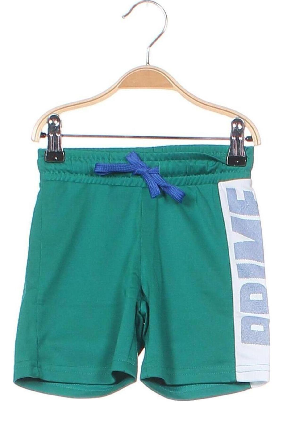 Παιδικό κοντό παντελόνι United Colors Of Benetton, Μέγεθος 12-18m/ 80-86 εκ., Χρώμα Πράσινο, Τιμή 20,10 €