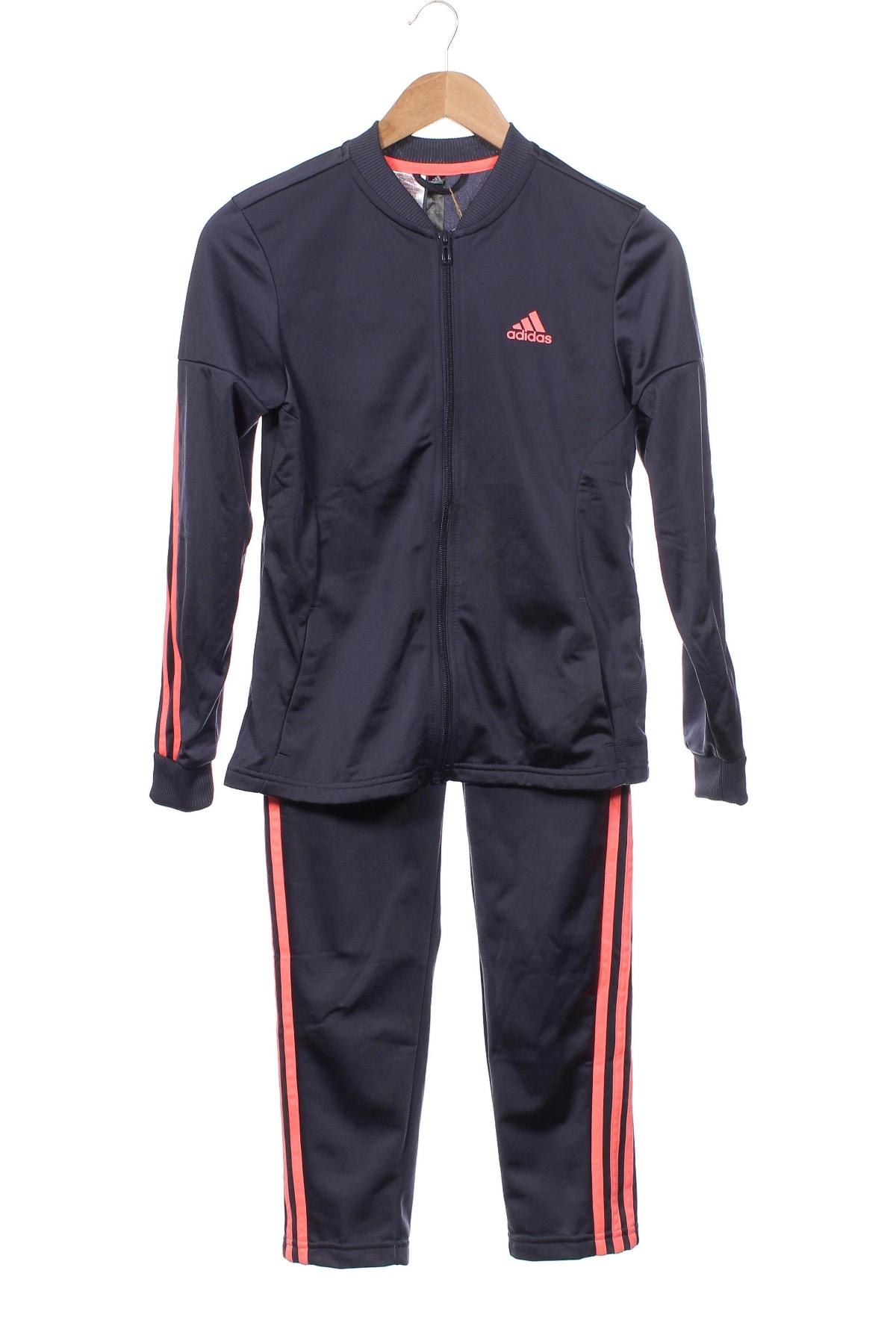 Детски комплект Adidas, Размер 10-11y/ 146-152 см, Цвят Син, Цена 84,93 лв.