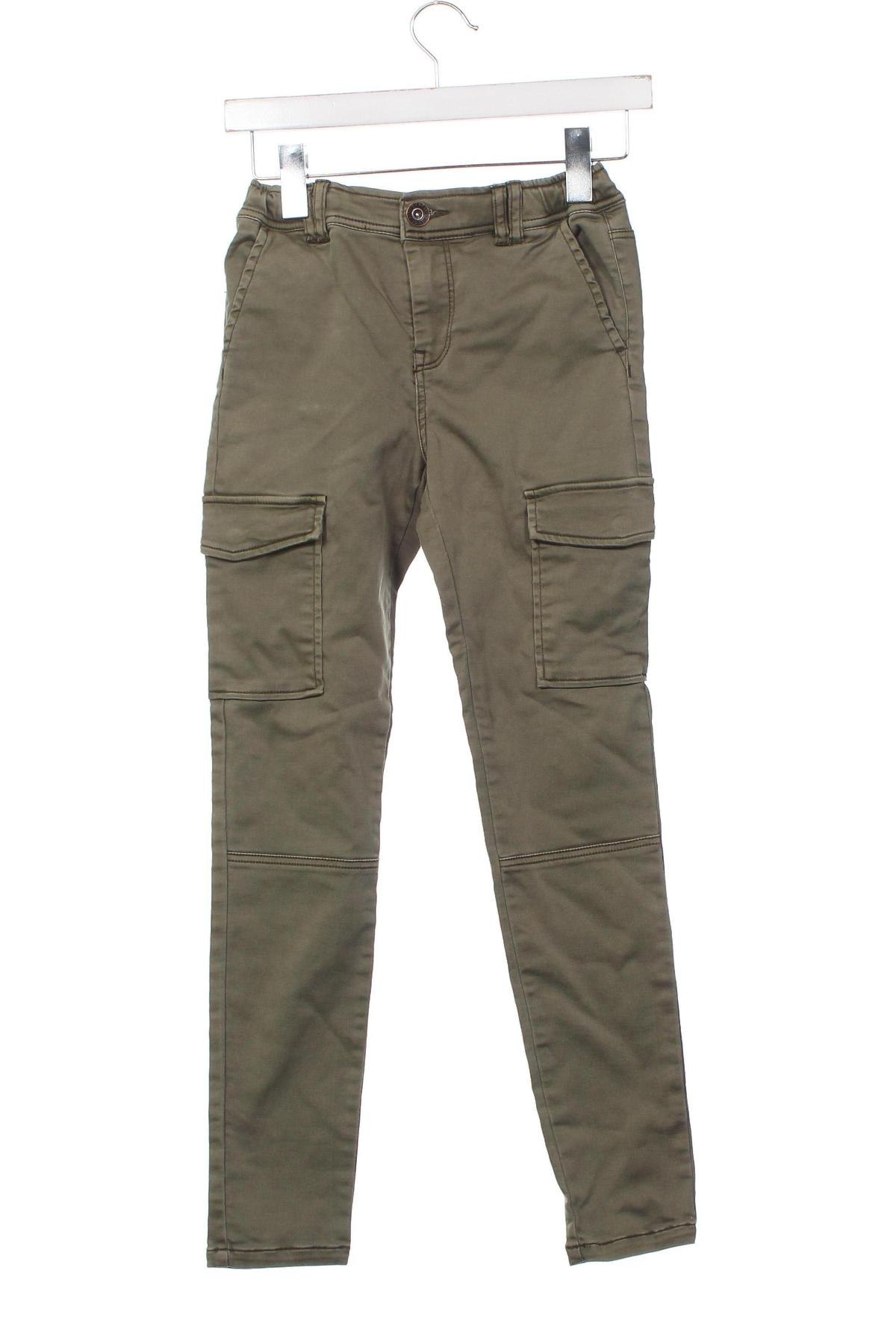 Pantaloni pentru copii Garcia, Mărime 9-10y/ 140-146 cm, Culoare Verde, Preț 79,80 Lei