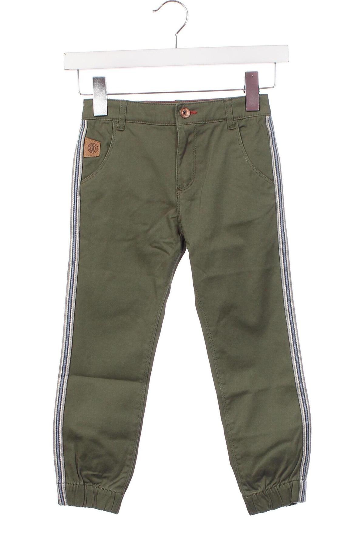 Детски панталон Grain De Ble, Размер 4-5y/ 110-116 см, Цвят Зелен, Цена 20,88 лв.