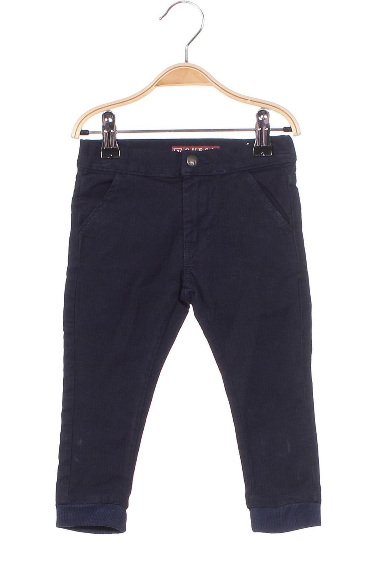Детски панталон Guess, Размер 12-18m/ 80-86 см, Цвят Син, Цена 34,10 лв.