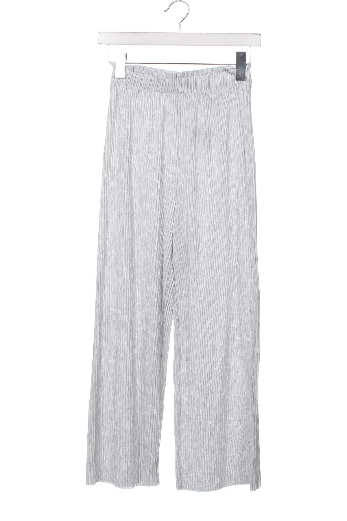 Pantaloni pentru copii H&M, Mărime 12-13y/ 158-164 cm, Culoare Argintiu, Preț 72,37 Lei