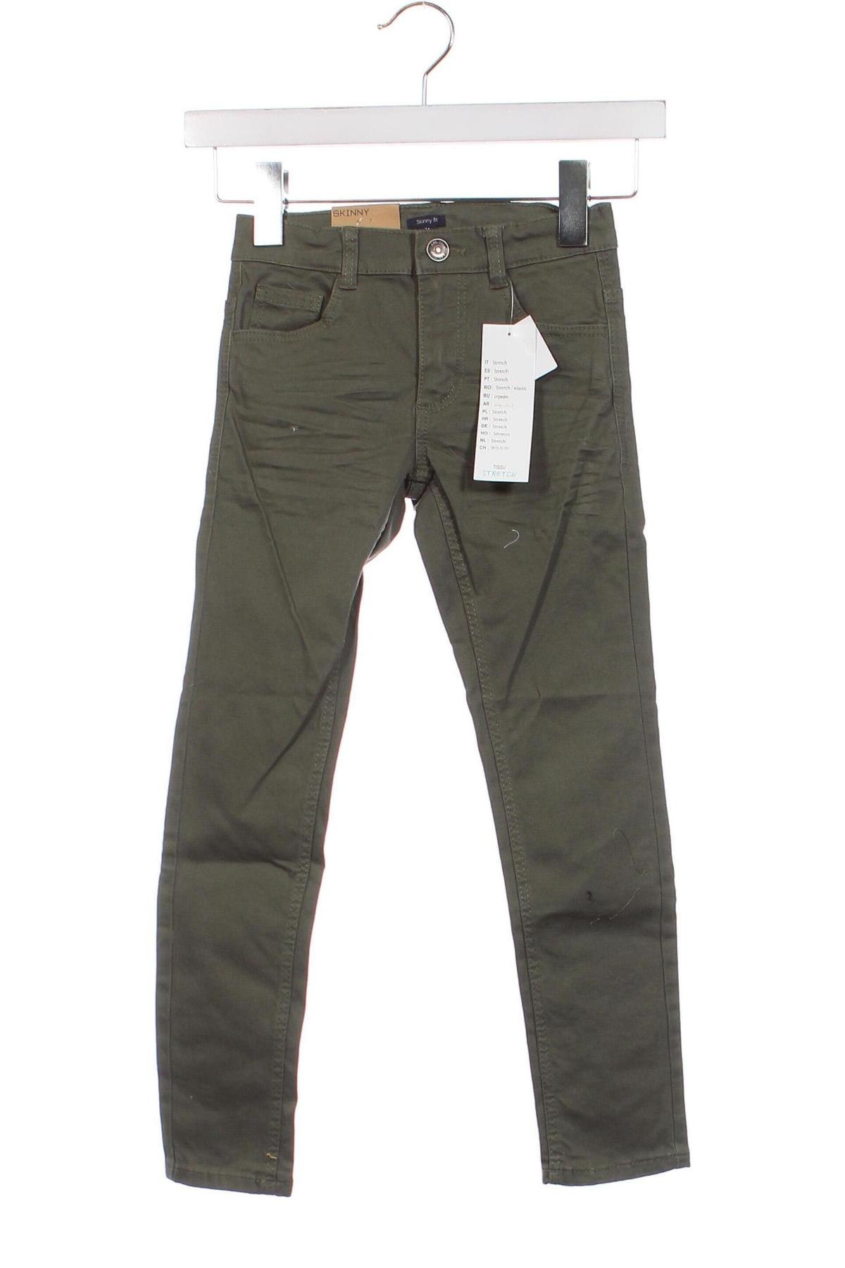 Παιδικό παντελόνι Kiabi, Μέγεθος 5-6y/ 116-122 εκ., Χρώμα Πράσινο, Τιμή 31,96 €