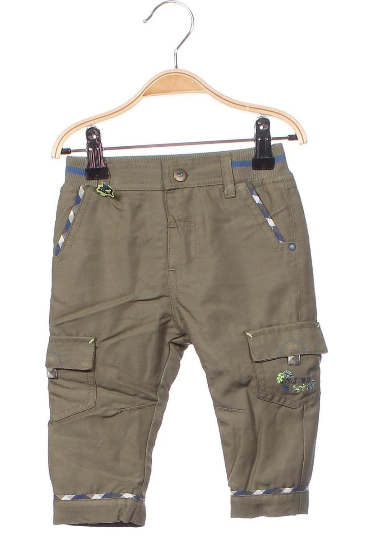 Παιδικό παντελόνι Sergent Major, Μέγεθος 6-9m/ 68-74 εκ., Χρώμα Πράσινο, Τιμή 9,05 €
