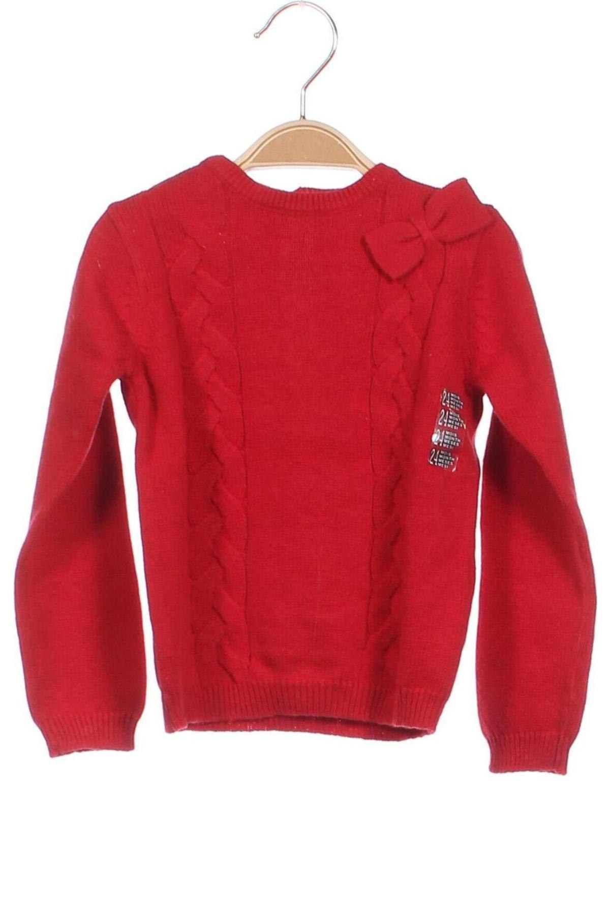 Gyerek pulóver Grain De Ble, Méret 18-24m / 86-98 cm, Szín Piros, Ár 3 801 Ft