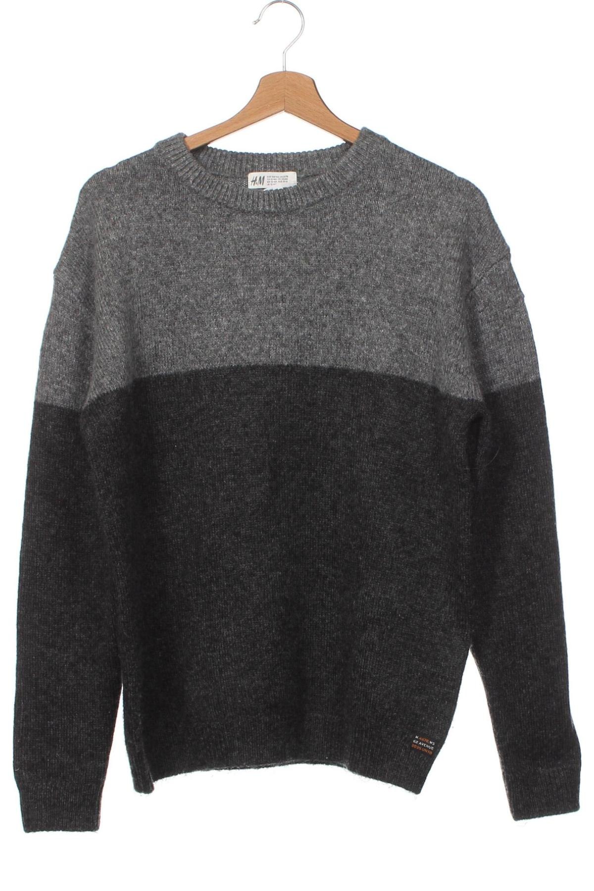 Παιδικό πουλόβερ H&M, Μέγεθος 12-13y/ 158-164 εκ., Χρώμα Γκρί, Τιμή 5,63 €