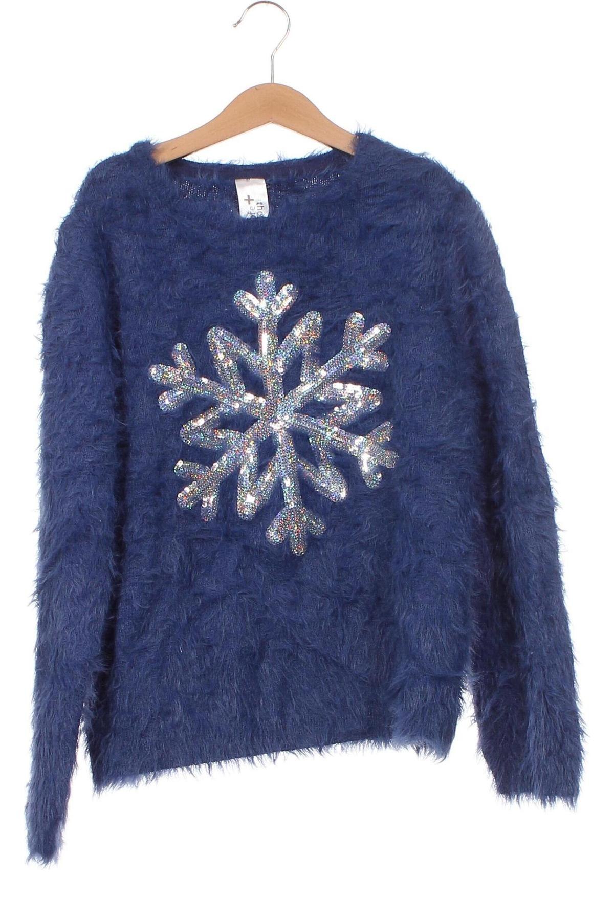 Детски пуловер Here+There, Размер 10-11y/ 146-152 см, Цвят Син, Цена 10,50 лв.