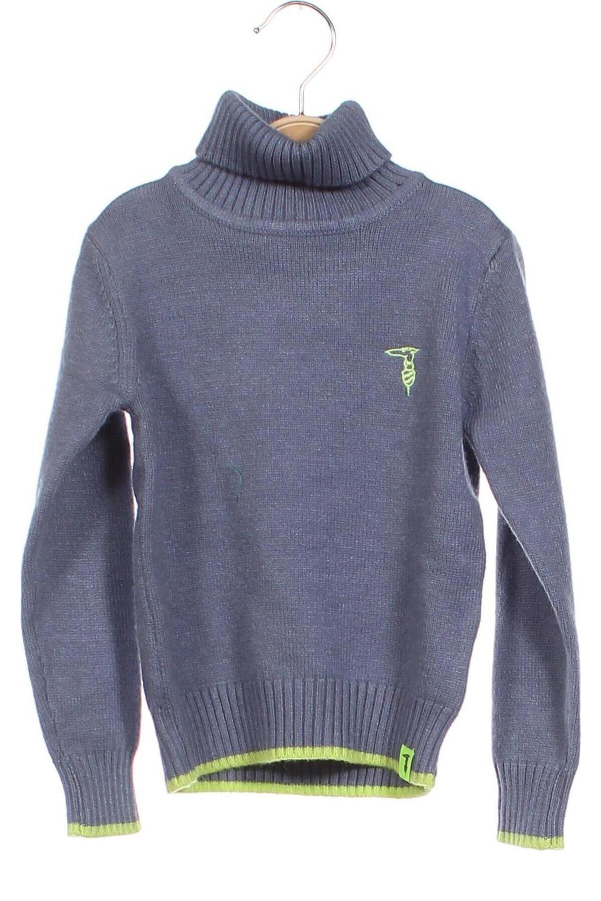 Детски пуловер Trussardi, Размер 2-3y/ 98-104 см, Цвят Син, Цена 119,00 лв.