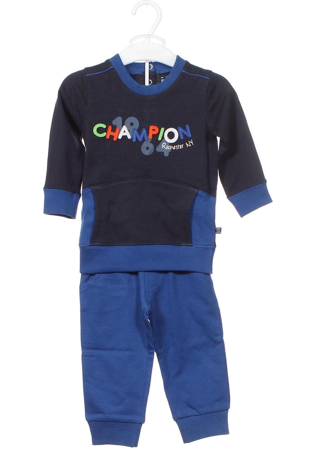 Παιδικό συνολακι Champion, Μέγεθος 6-9m/ 68-74 εκ., Χρώμα Μπλέ, Τιμή 22,40 €