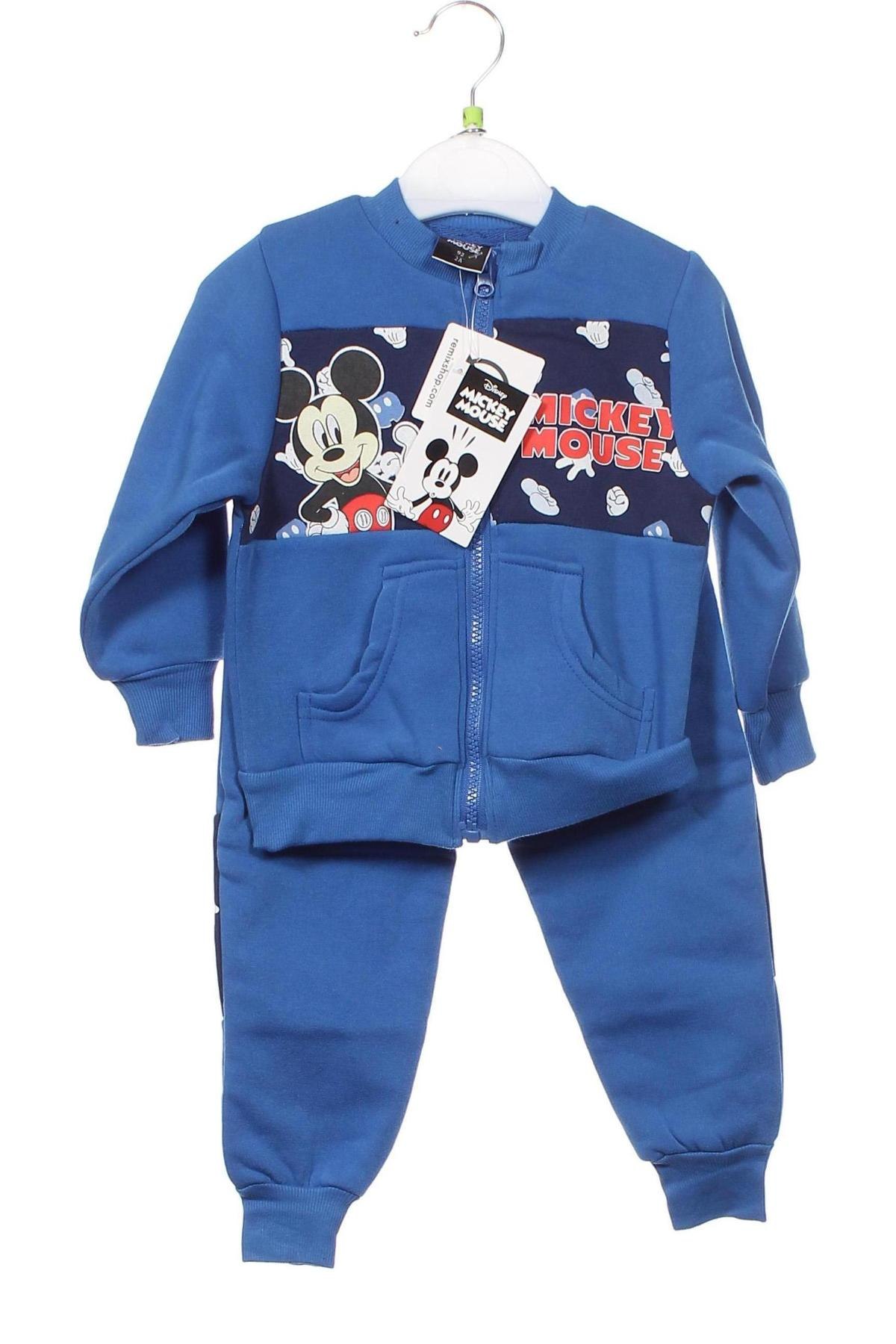 Kinder Trainingsanzug Disney, Größe 18-24m/ 86-98 cm, Farbe Blau, Preis 35,57 €