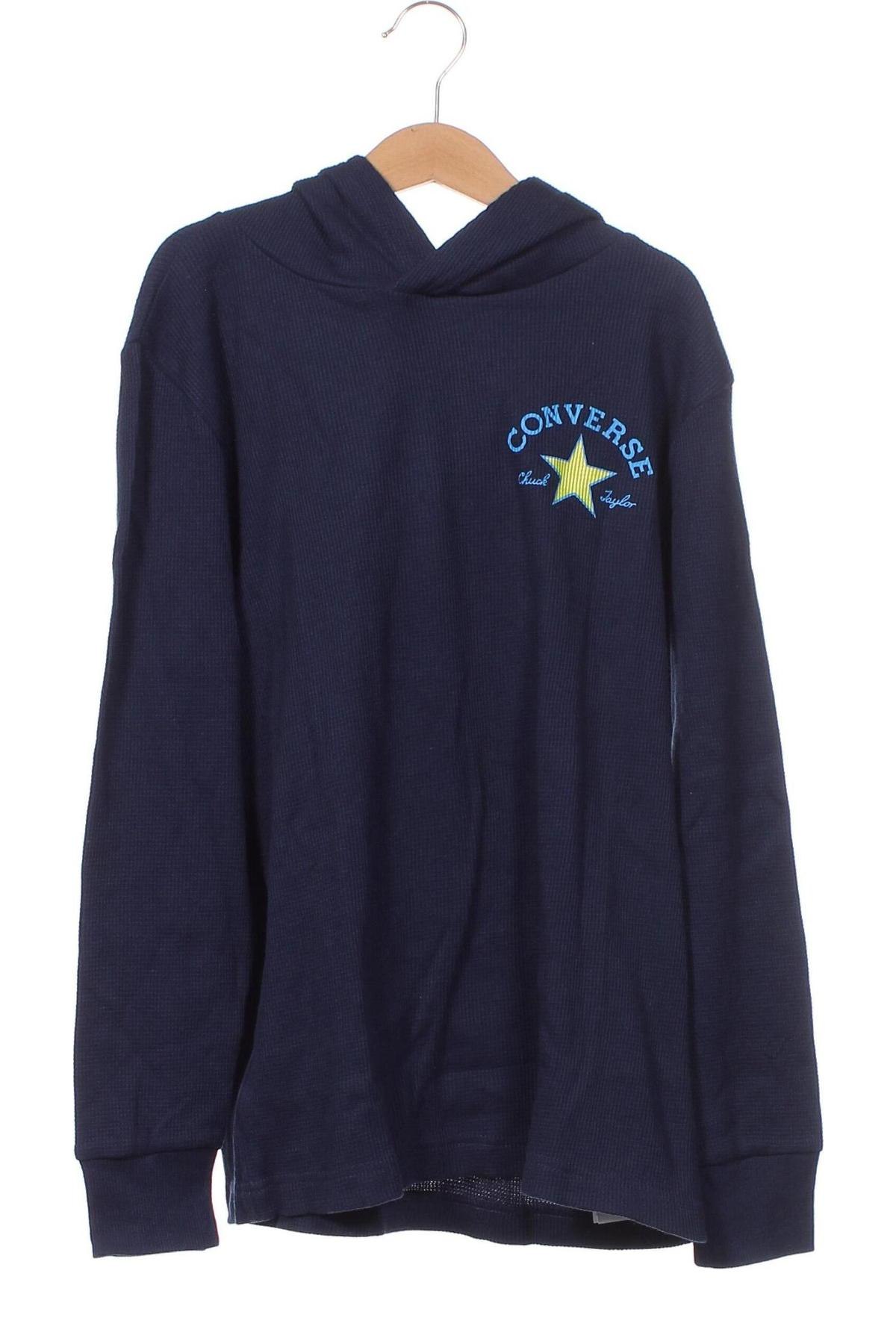 Gyerek sweatshirt Converse, Méret 10-11y / 146-152 cm, Szín Kék, Ár 7 903 Ft