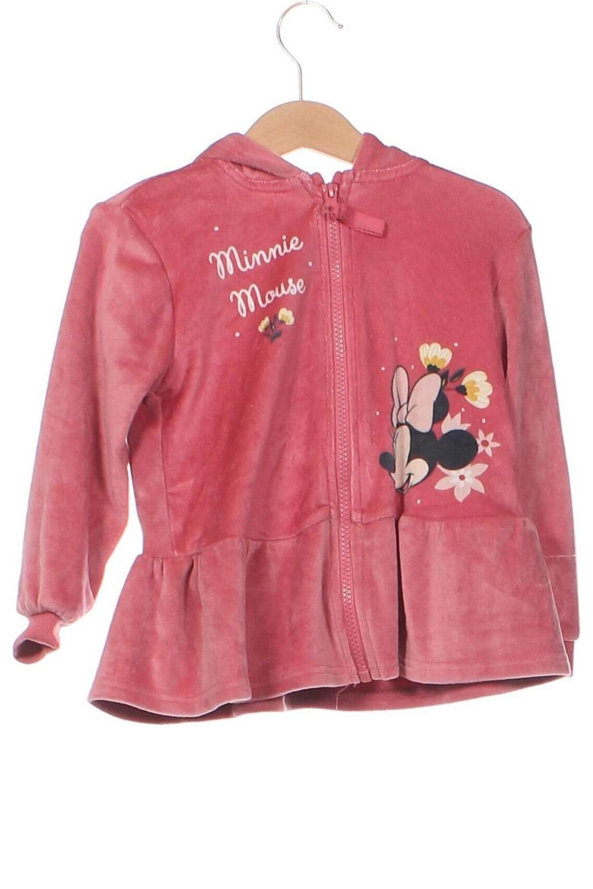 Dziecięca bluza Disney, Rozmiar 18-24m/ 86-98 cm, Kolor Różowy, Cena 23,56 zł