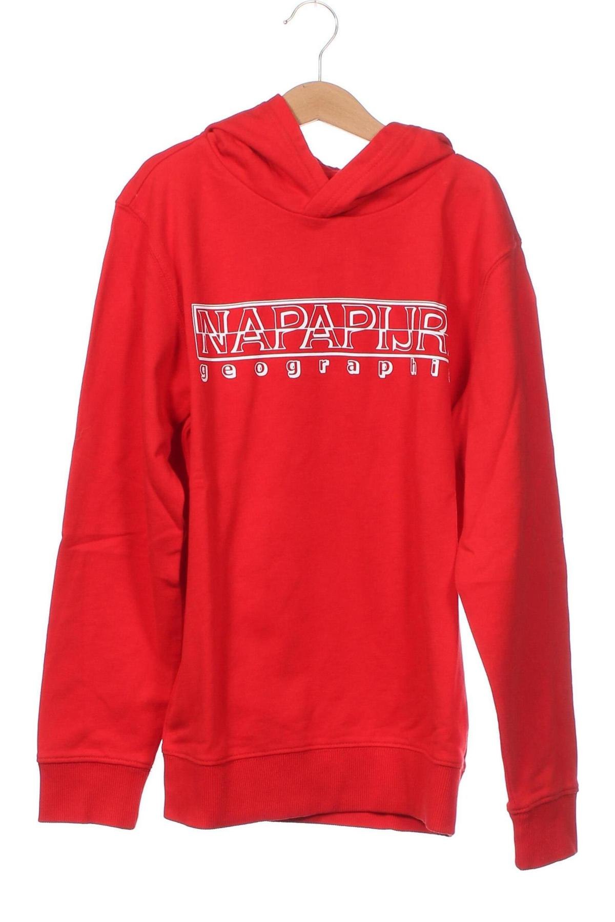 Παιδικό φούτερ Napapijri, Μέγεθος 11-12y/ 152-158 εκ., Χρώμα Κόκκινο, Τιμή 58,51 €