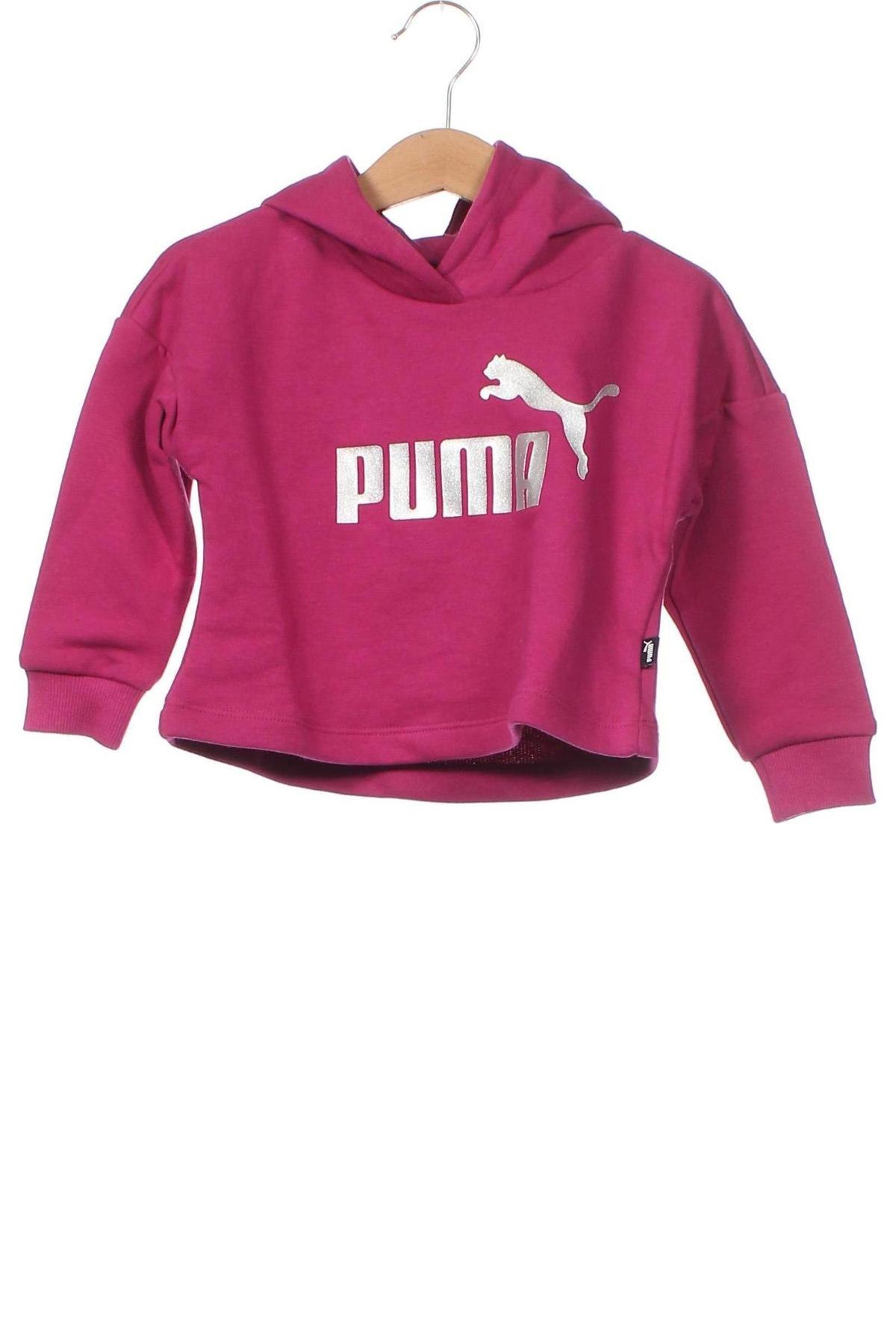 Gyerek sweatshirt PUMA, Méret 18-24m / 86-98 cm, Szín Rózsaszín, Ár 12 694 Ft