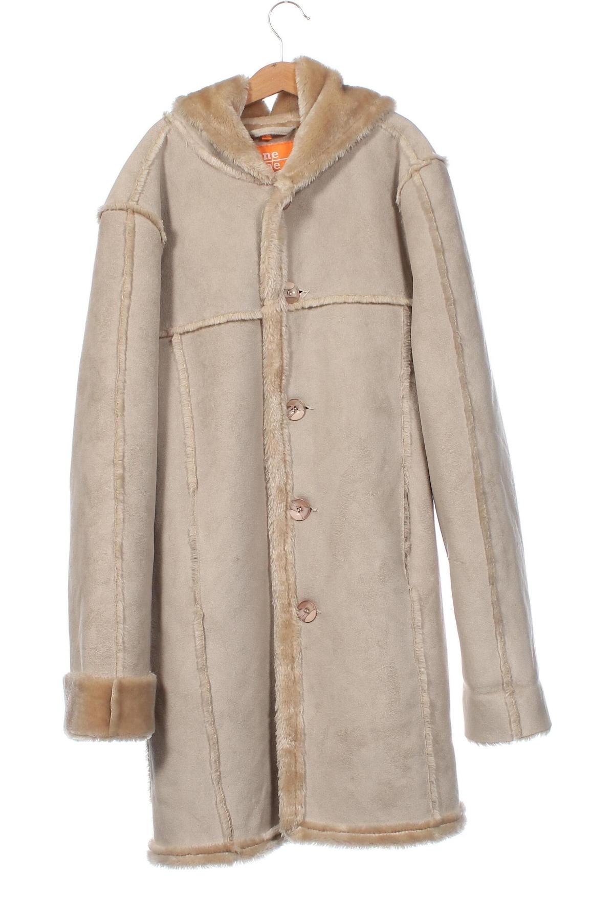 Detský kabát  One By One, Veľkosť 15-18y/ 170-176 cm, Farba Béžová, Cena  10,46 €
