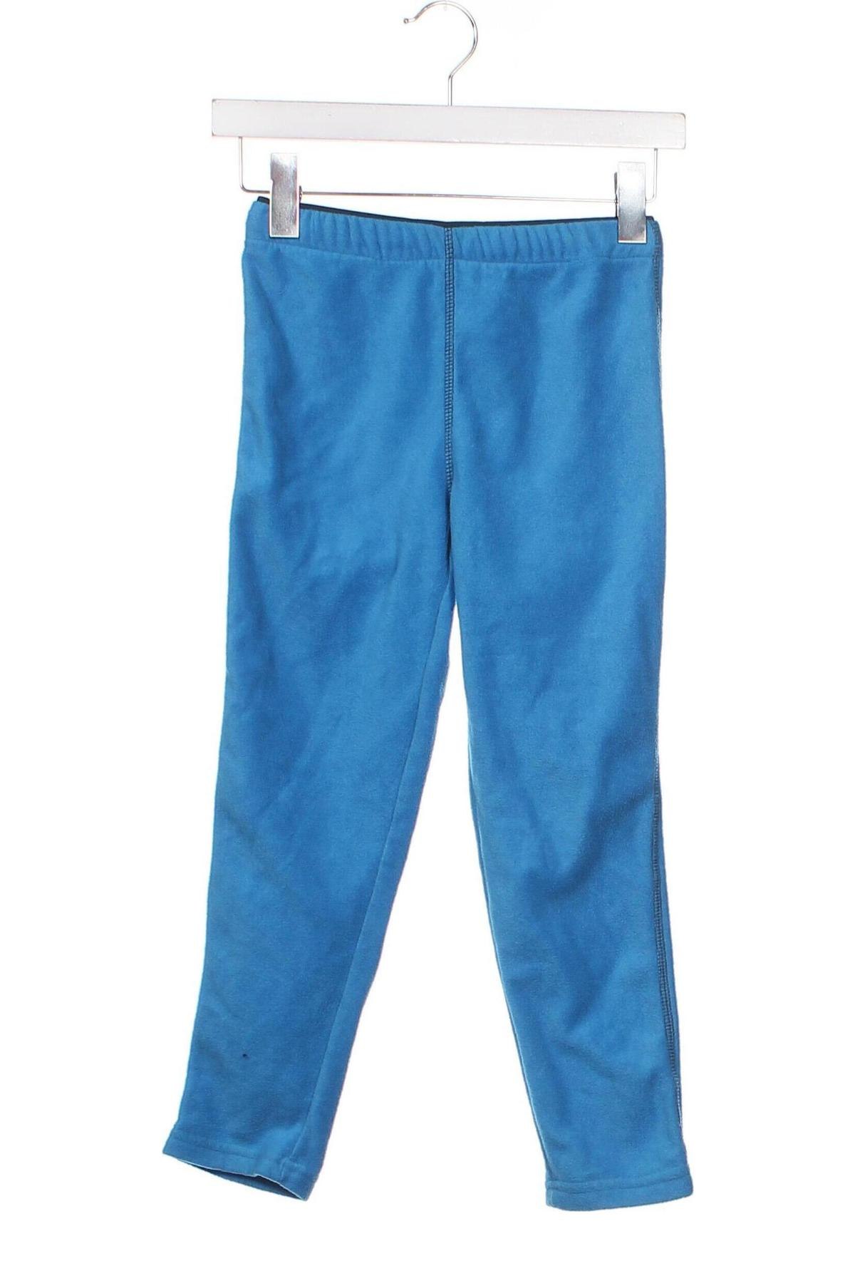 Dziecięce spodnie z polaru Crane, Rozmiar 7-8y/ 128-134 cm, Kolor Niebieski, Cena 41,20 zł