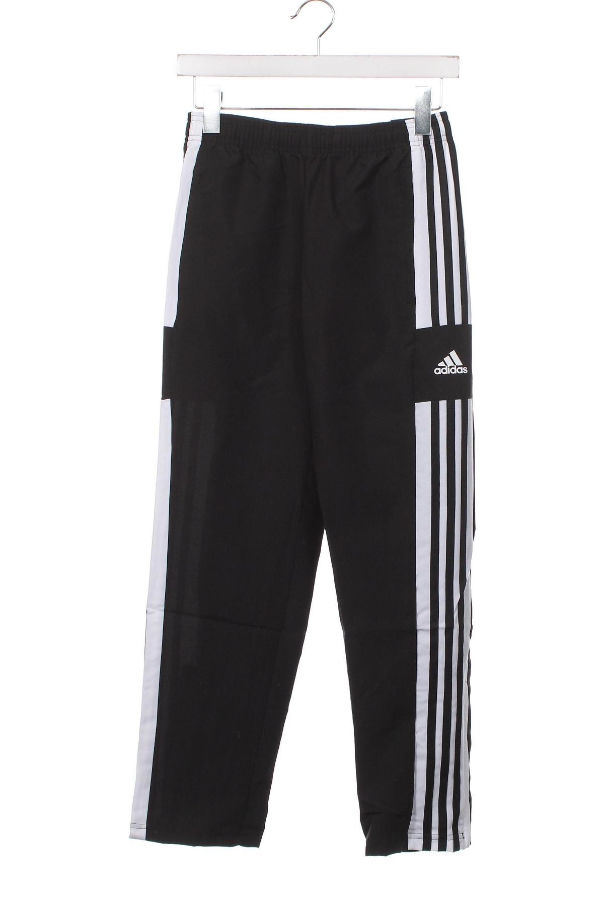 Детско спортно долнище Adidas, Размер 11-12y/ 152-158 см, Цвят Черен, Цена 83,66 лв.