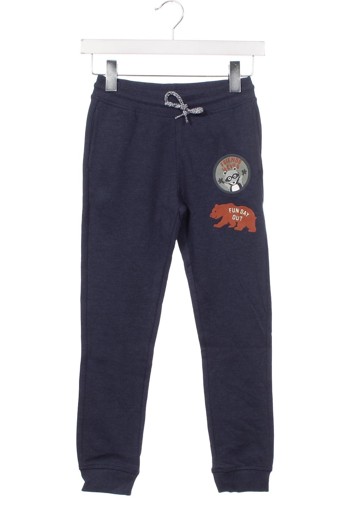 Pantaloni de trening, pentru copii C&A, Mărime 7-8y/ 128-134 cm, Culoare Albastru, Preț 50,29 Lei