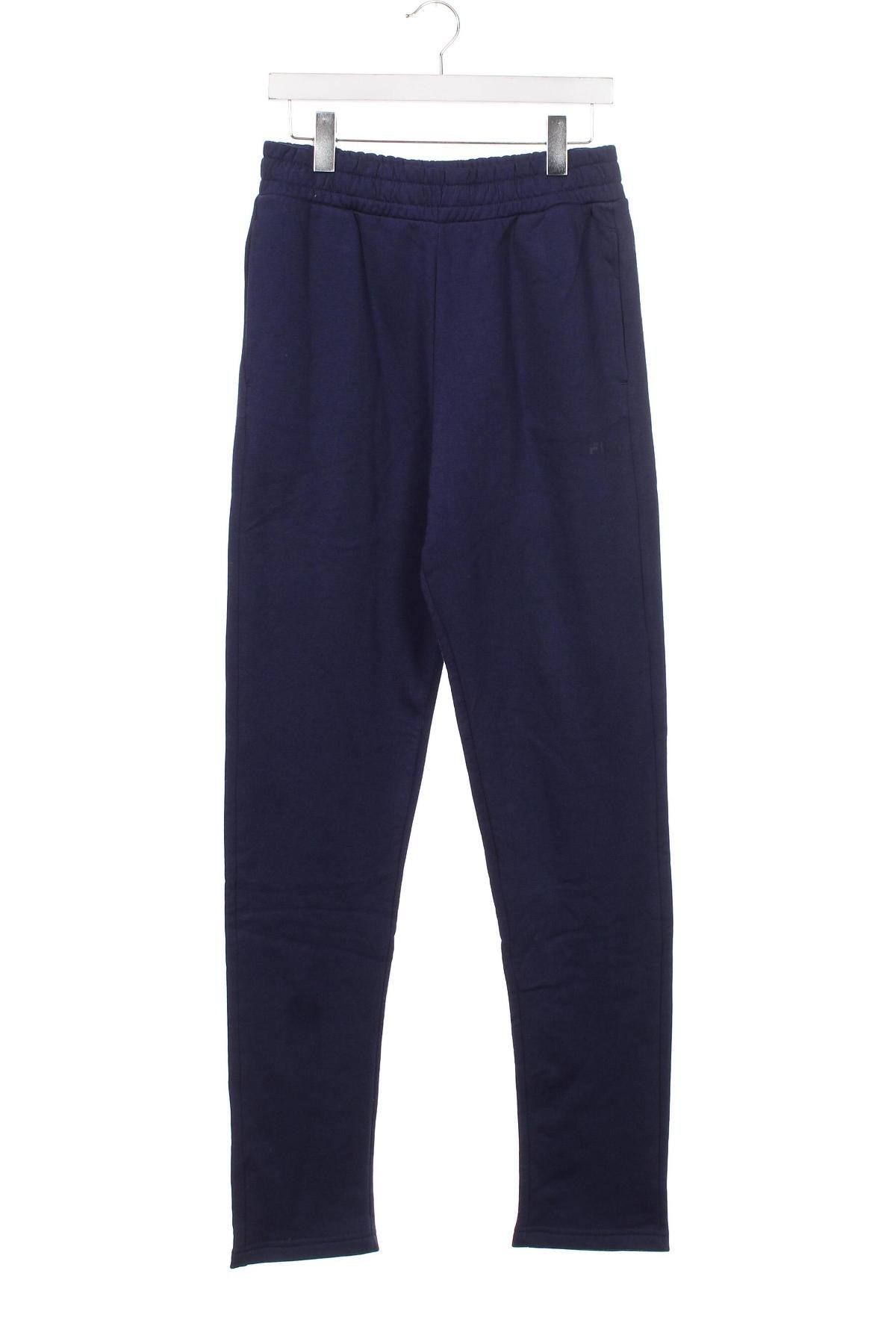 Pantaloni de trening, pentru copii FILA, Mărime 15-18y/ 170-176 cm, Culoare Albastru, Preț 50,53 Lei