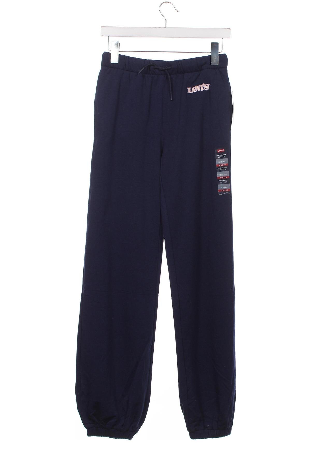 Pantaloni de trening, pentru copii Levi's, Mărime 13-14y/ 164-168 cm, Culoare Albastru, Preț 228,95 Lei