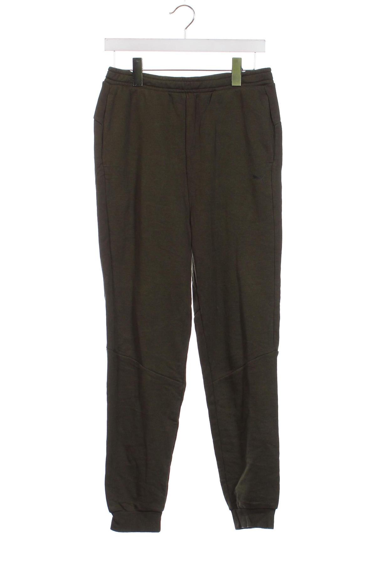 Pantaloni de trening, pentru copii PUMA, Mărime 15-18y/ 170-176 cm, Culoare Verde, Preț 111,84 Lei