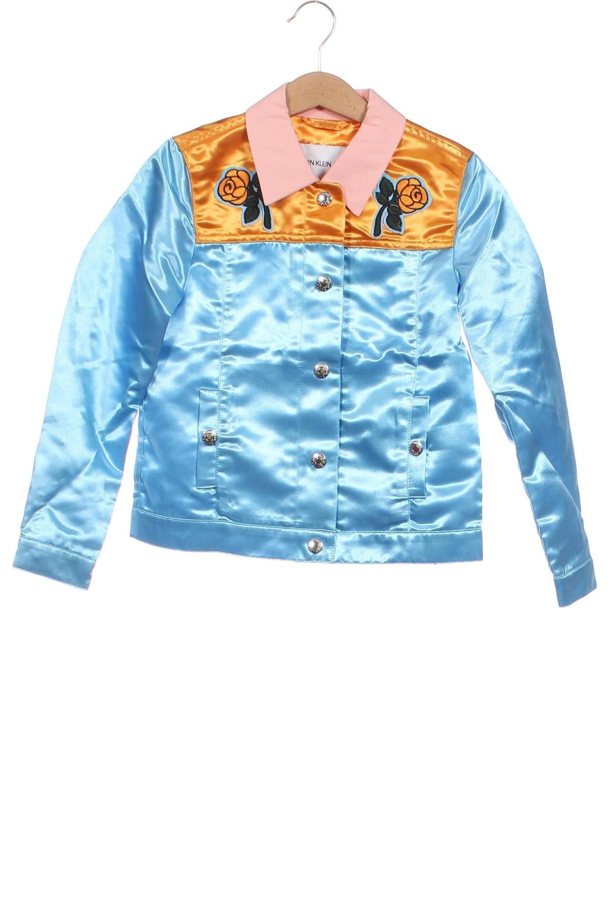 Dziecięca kurtka Calvin Klein Jeans, Rozmiar 7-8y/ 128-134 cm, Kolor Niebieski, Cena 137,91 zł