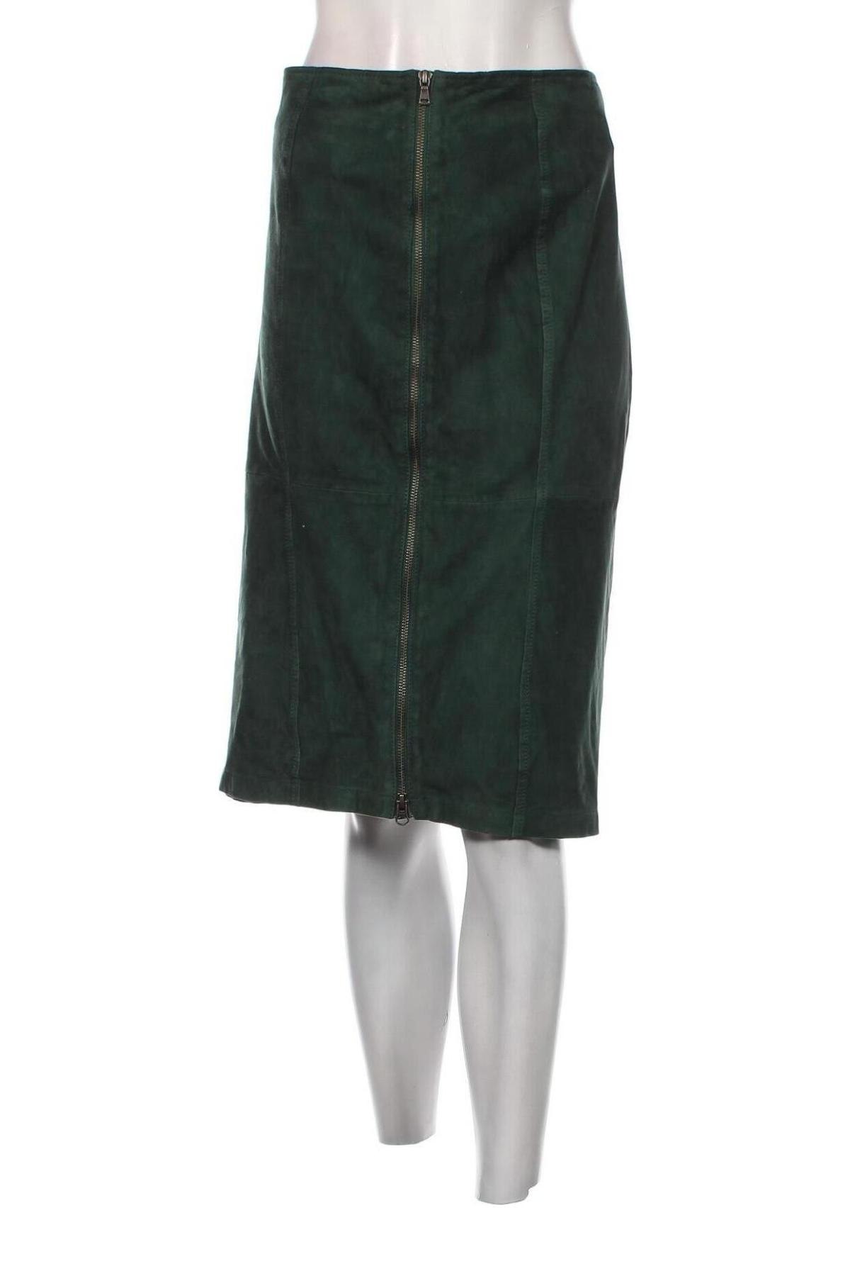 Kožená sukně  Max&Co., Velikost M, Barva Zelená, Cena  2 002,00 Kč