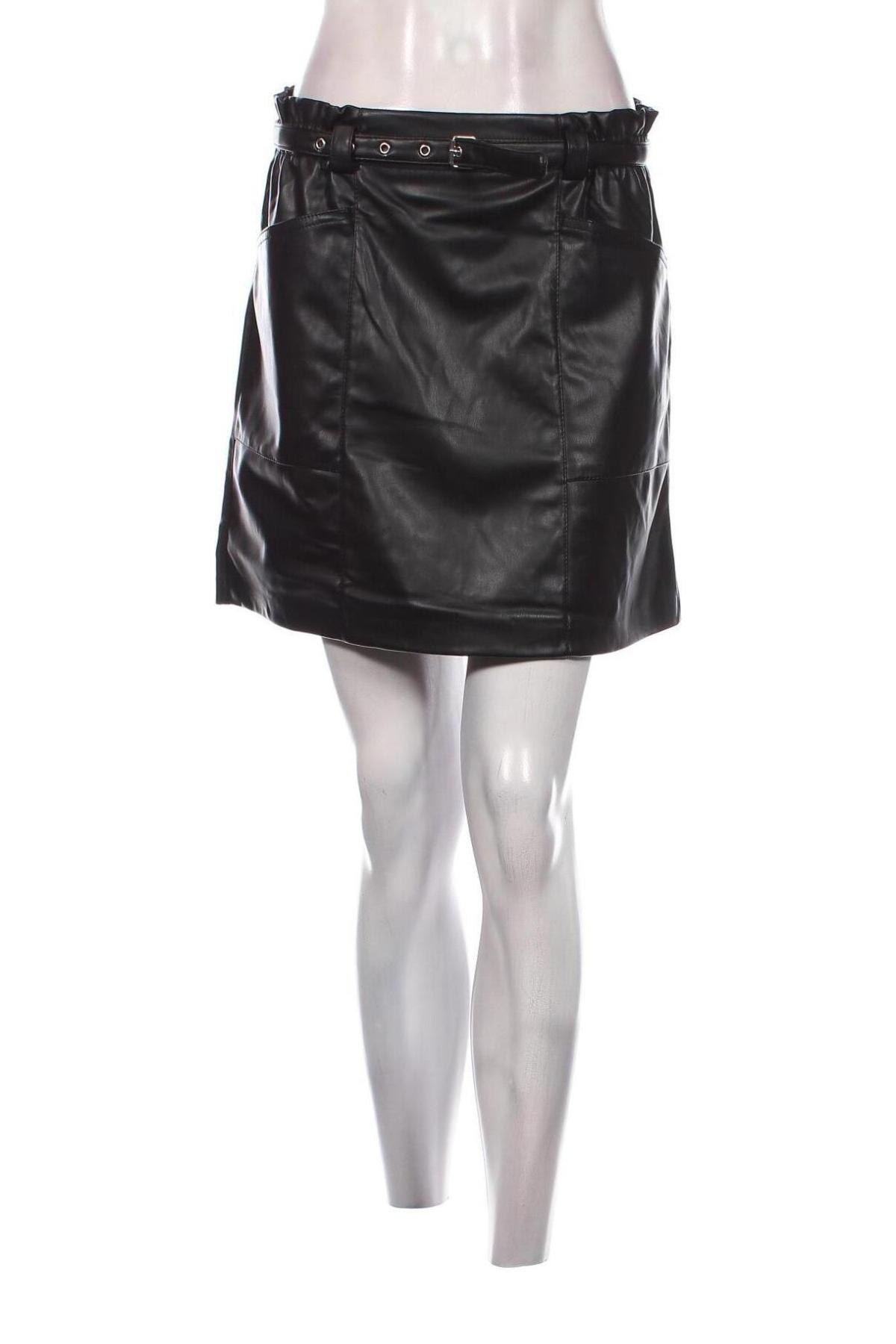 Kožená sukňa  ONLY, Veľkosť S, Farba Čierna, Cena  2,78 €