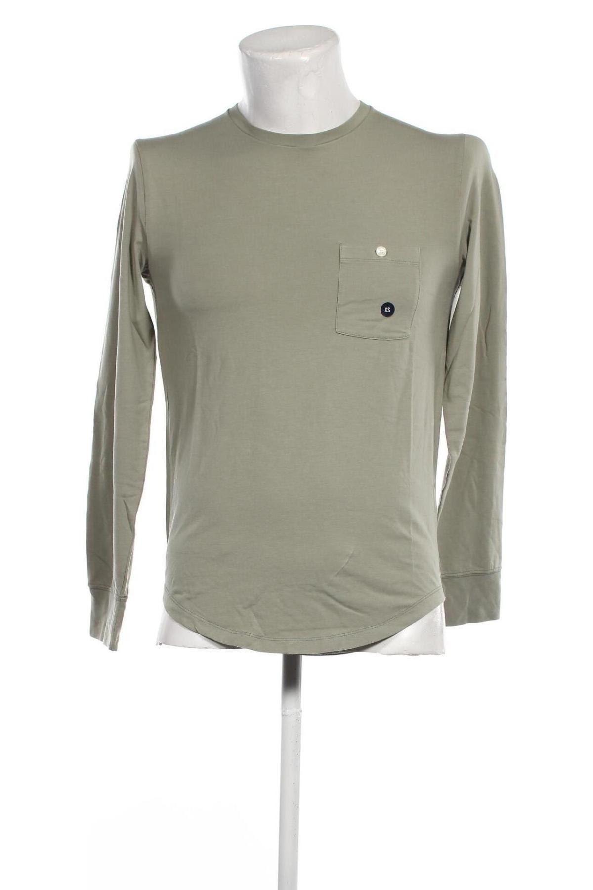 Мъжка блуза Abercrombie & Fitch, Размер XS, Цвят Зелен, Цена 25,50 лв.