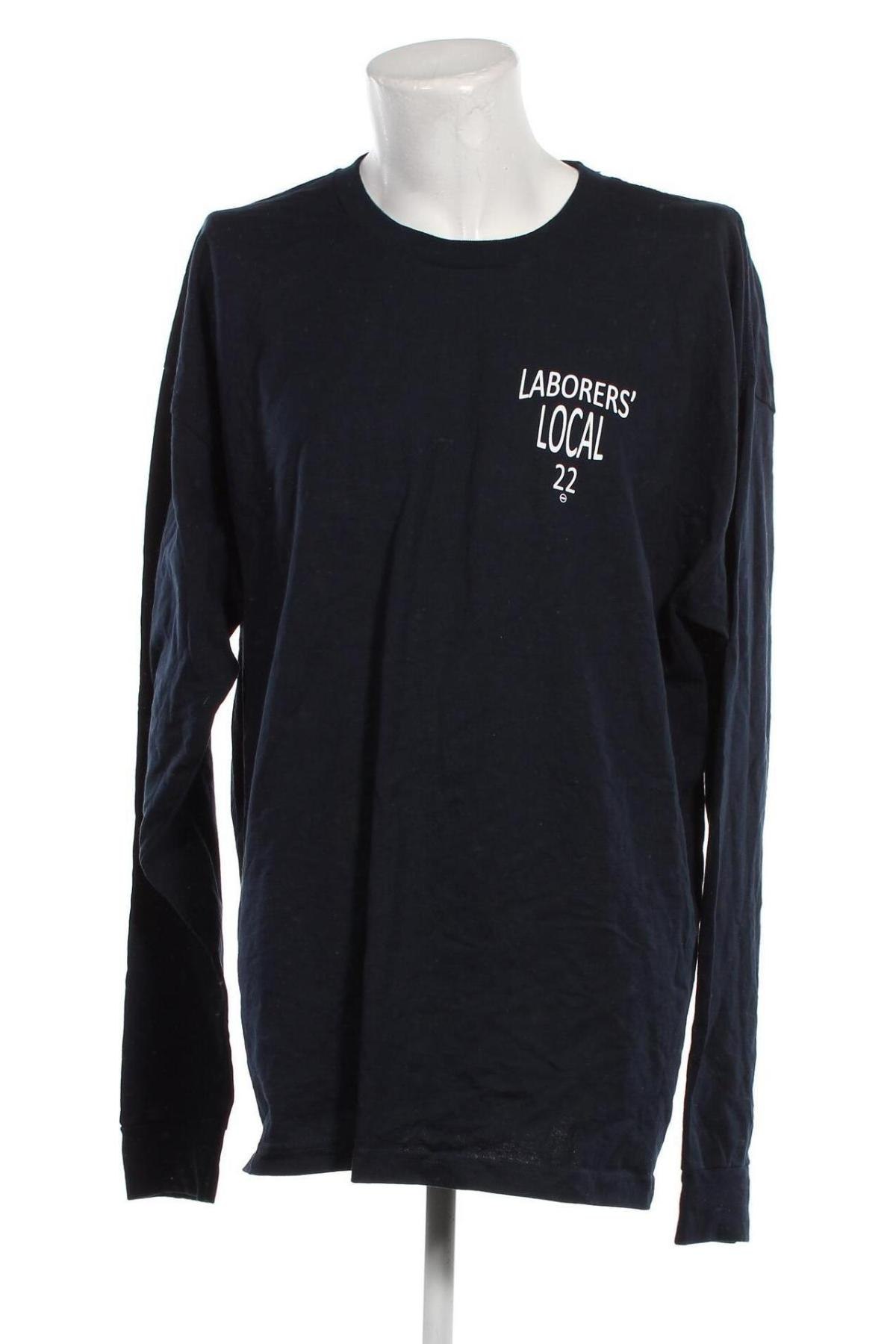 Ανδρική μπλούζα Bayside, Μέγεθος 3XL, Χρώμα Μπλέ, Τιμή 14,45 €