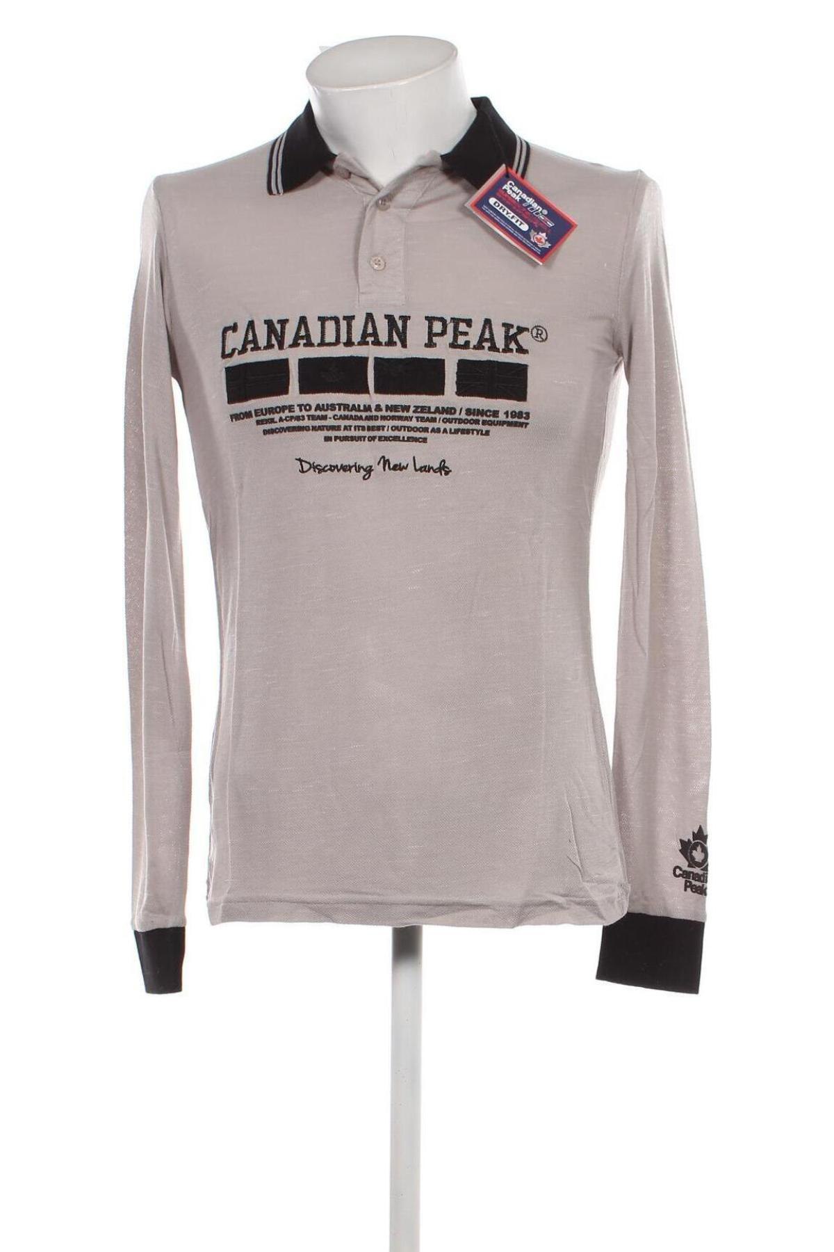 Herren Shirt Canadian Peak, Größe M, Farbe Grau, Preis € 29,44