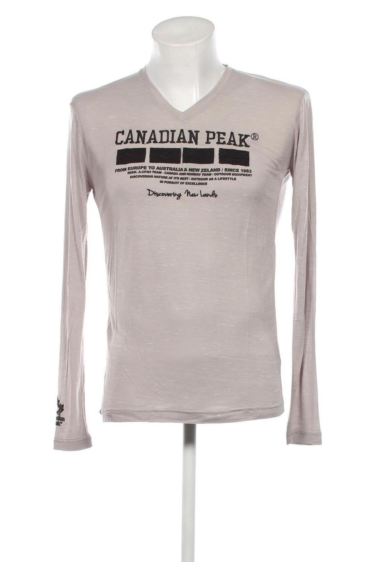 Herren Shirt Canadian Peak, Größe M, Farbe Grau, Preis 32,60 €