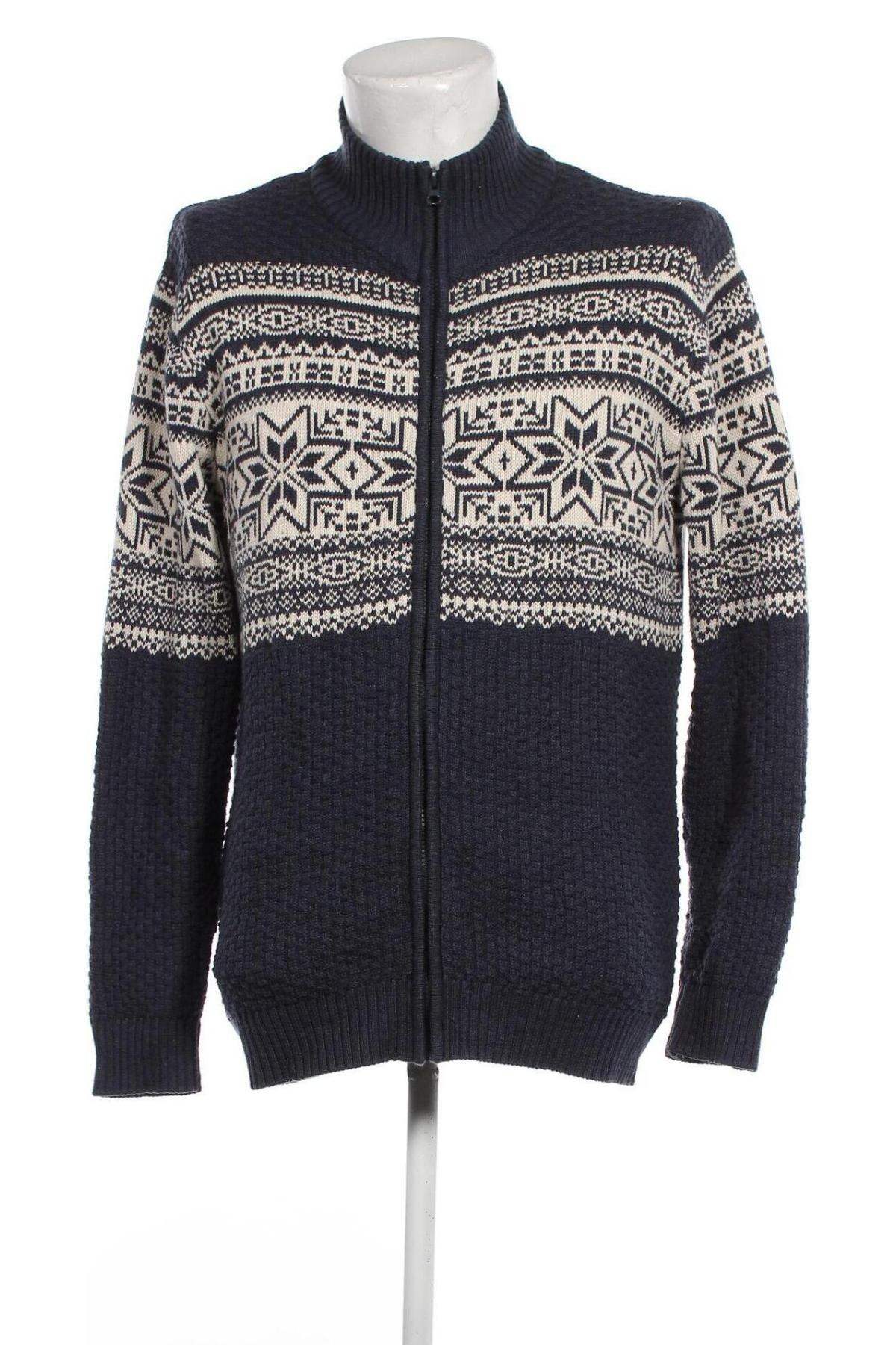 Herren Strickjacke, Größe L, Farbe Mehrfarbig, Preis 7,99 €